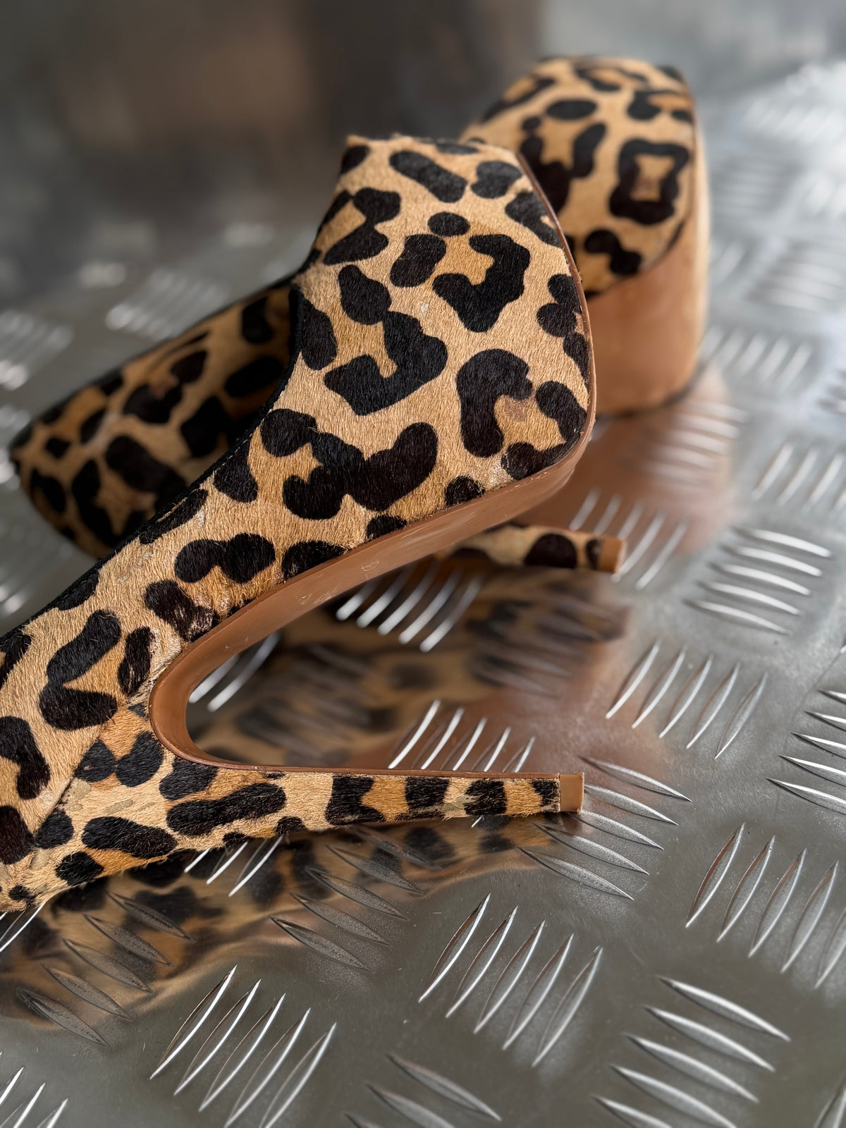 Vintage leopard heels TWINKLING GLOBAL