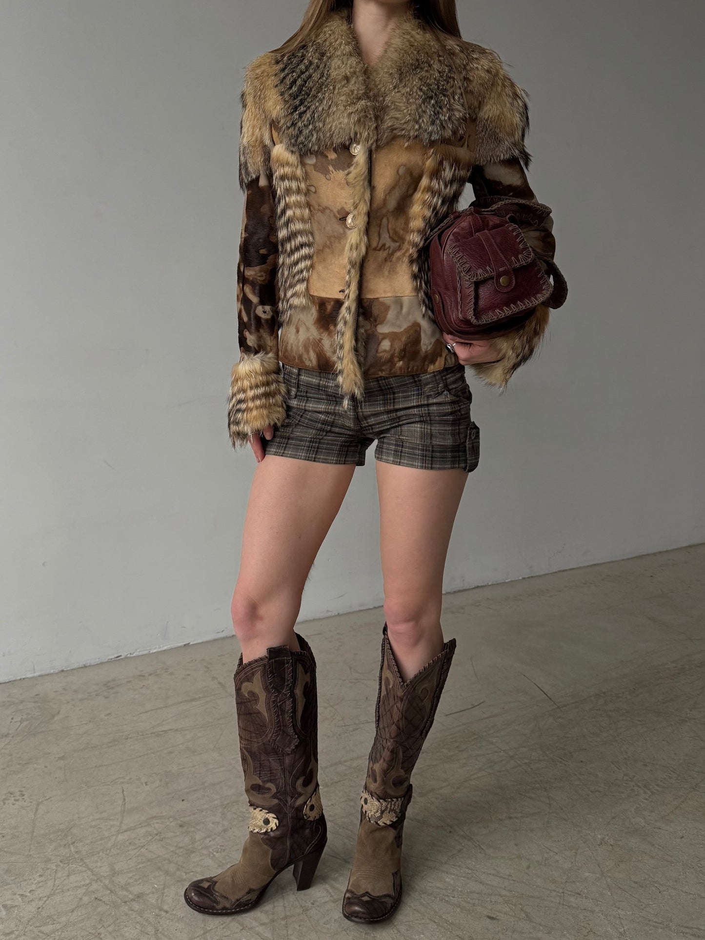 Vintage leather jacket