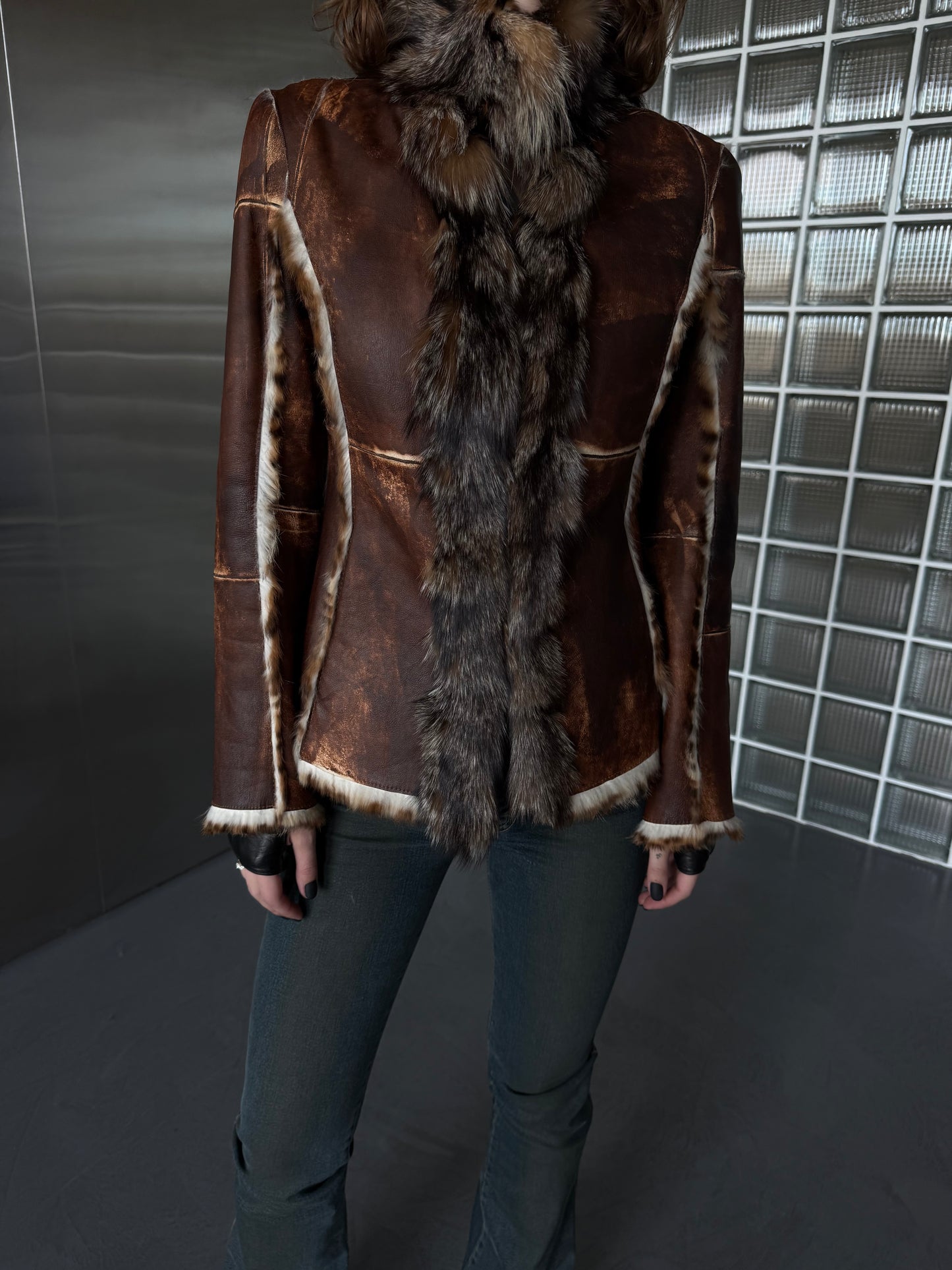 Vintage Italian leather jacket Twinkling Global