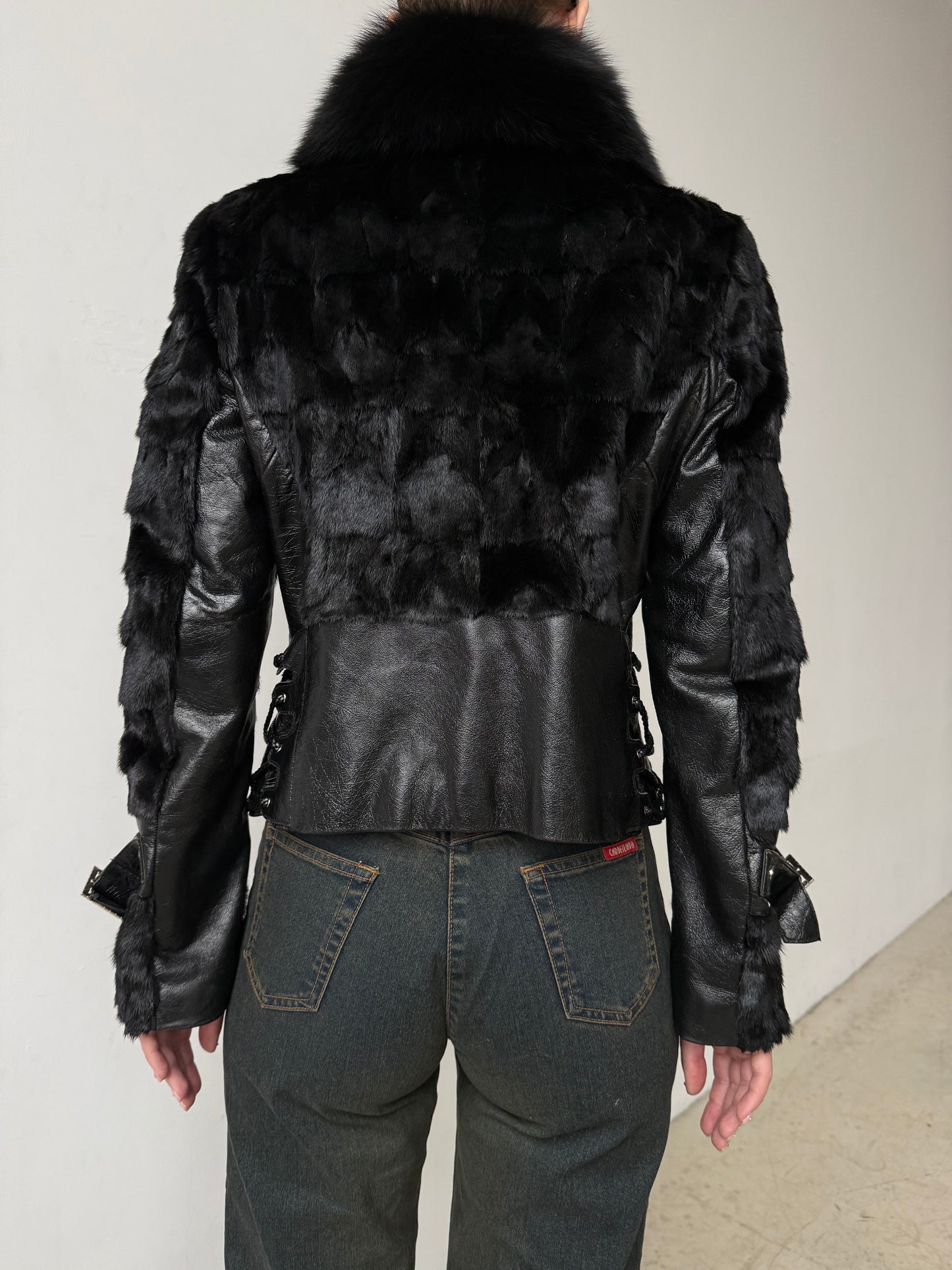 Vintage Leather Jacket TWINKLING GLOBAL