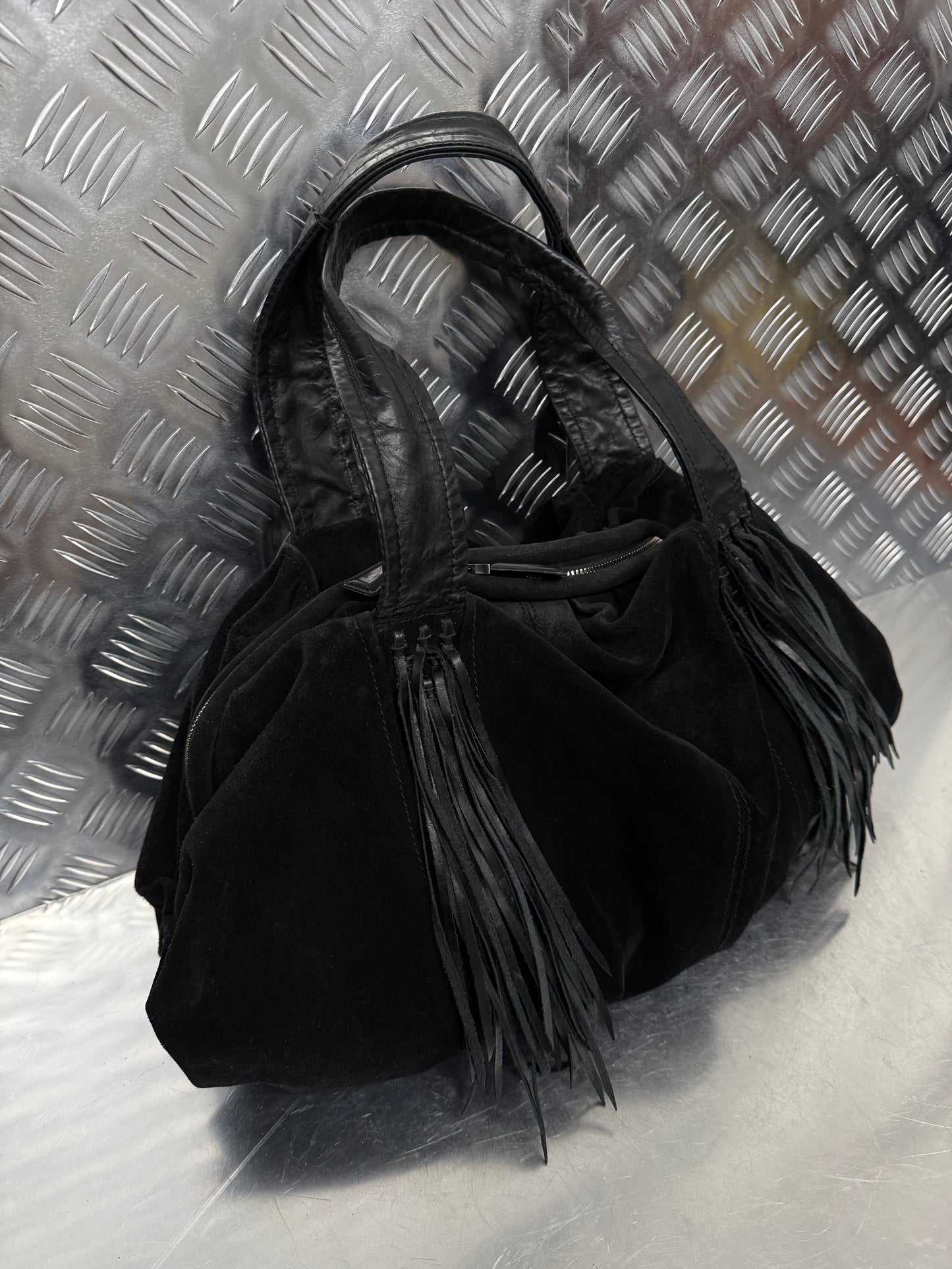 Vintage Casadei suede fringe bag TWINKLING GLOBAL