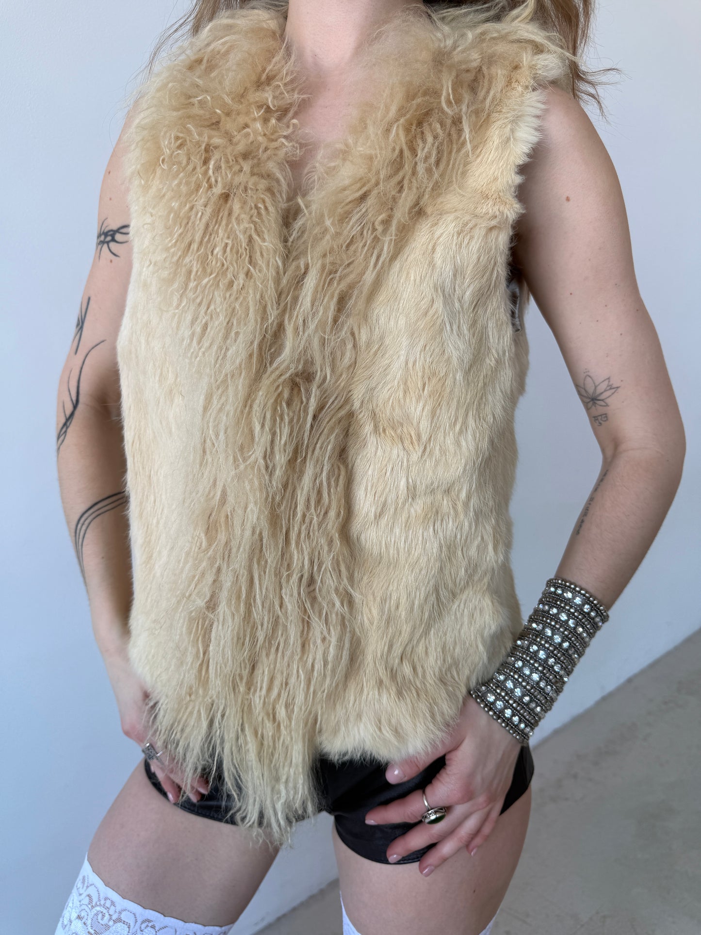 Vintage vest TWINKLING GLOBAL