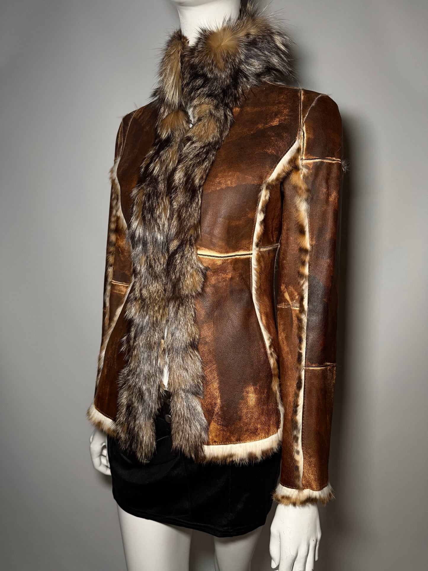 Vintage Italian leather jacket Twinkling Global