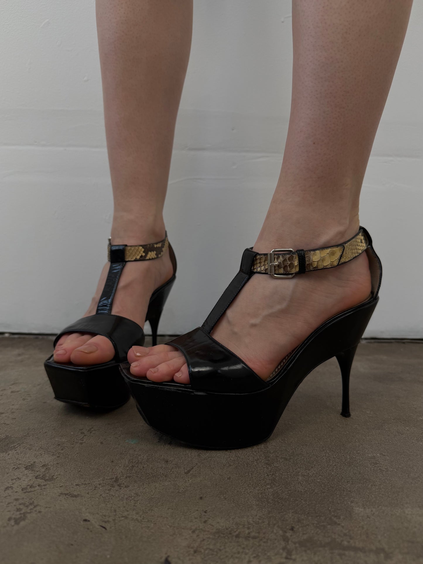 Vintage Casadei platform sandals TWINKLING GLOBAL