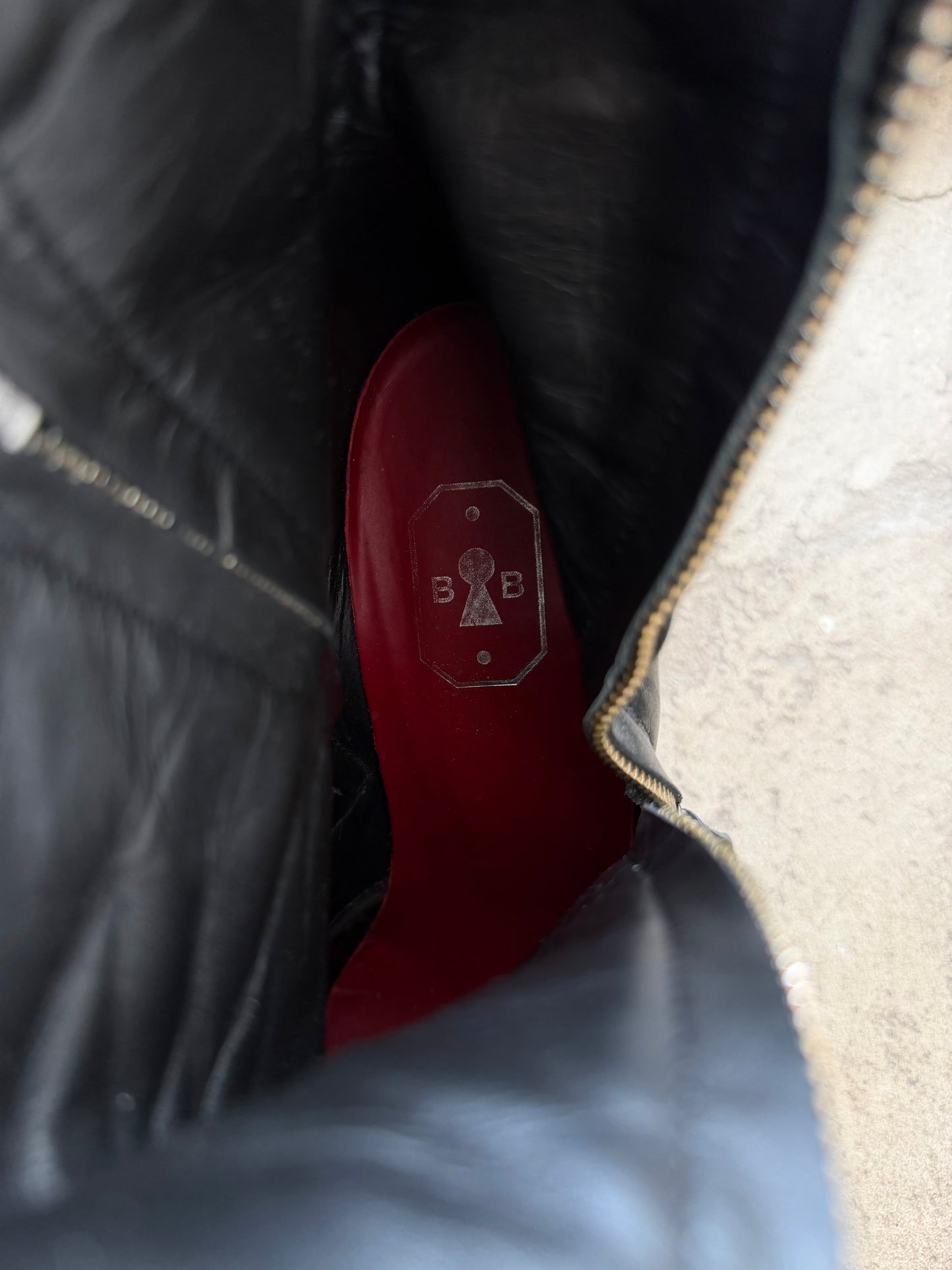 Bruno Bordese leather platform boots TWINKLING GLOBAL