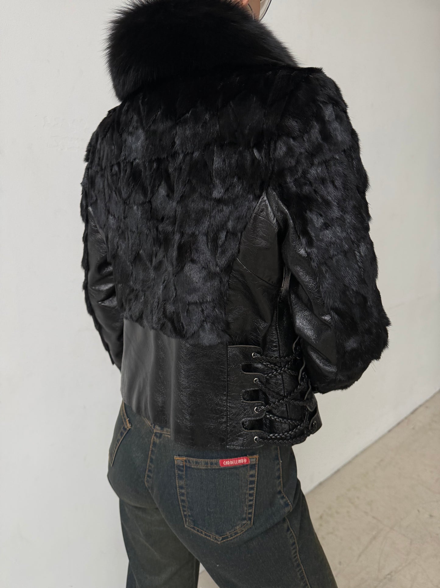 Vintage Leather Jacket TWINKLING GLOBAL