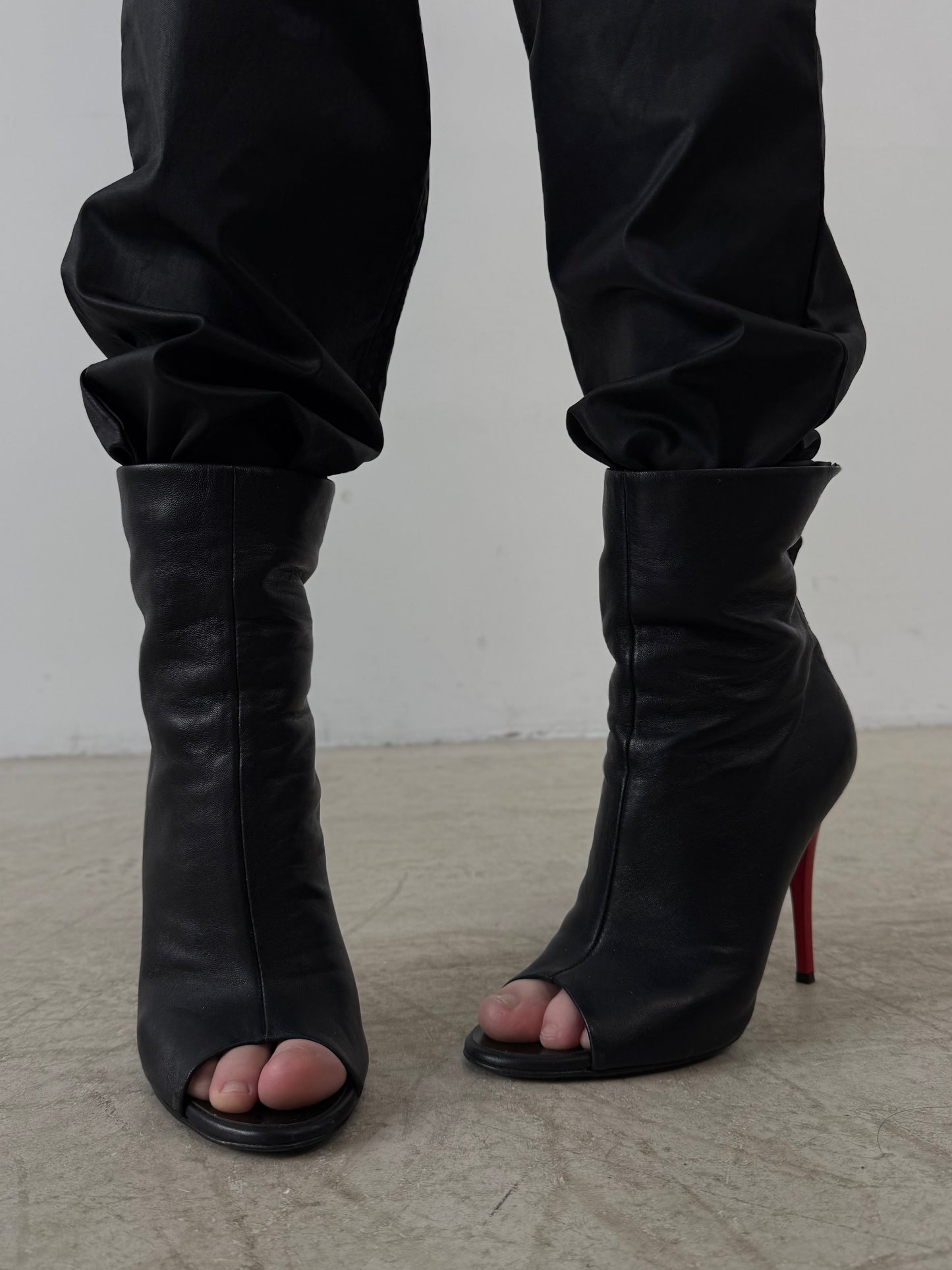 Vintage Giuseppe Zanotti leather ankle boots TWINKLING GLOBAL