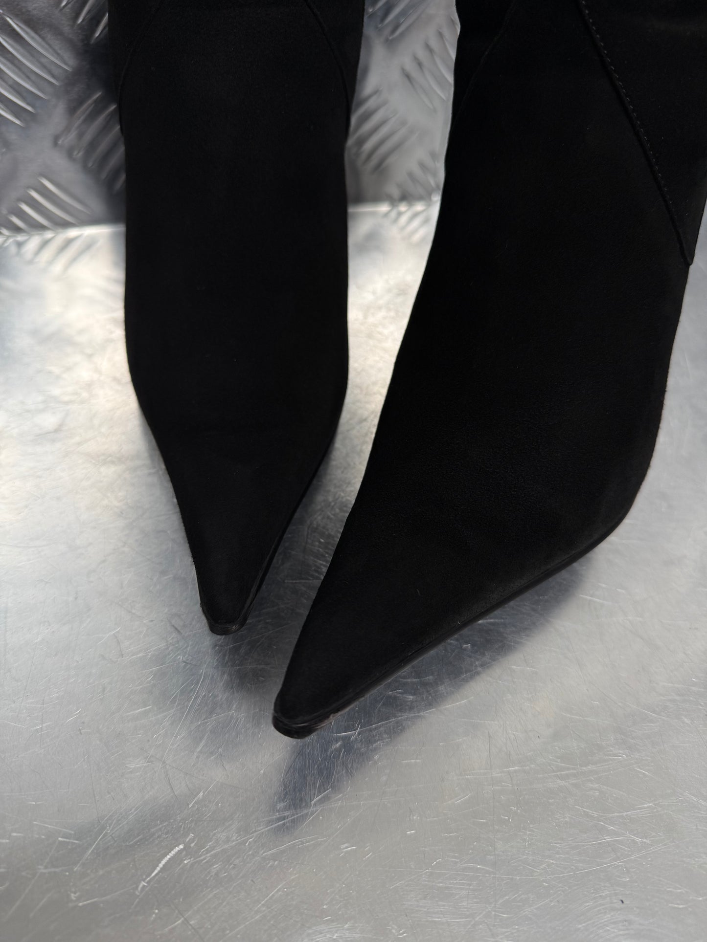 Vintage suede leather boots TWINKLING GLOBAL