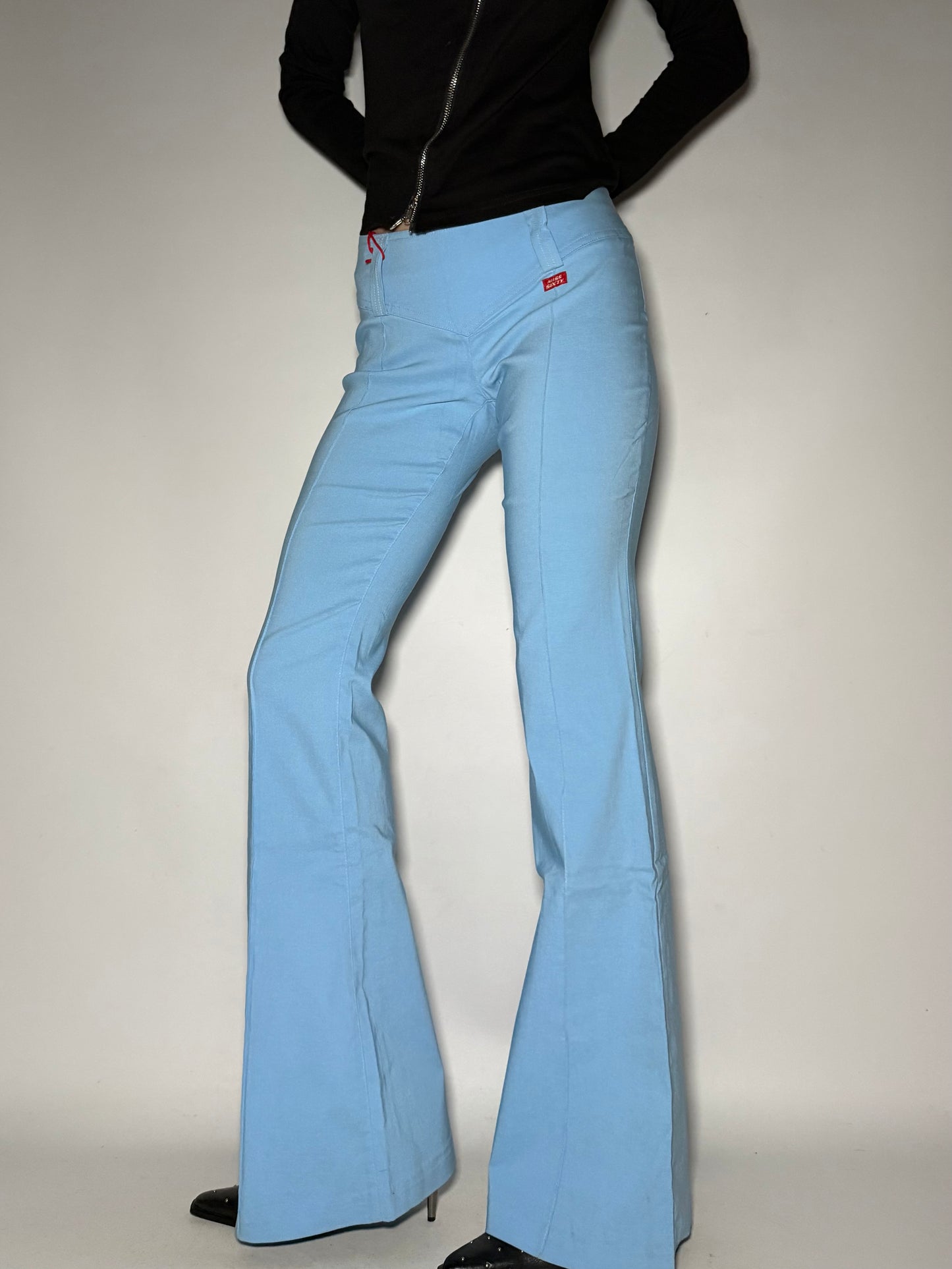 Miss Sixty V-Cut Flare Pants Twinkling Global