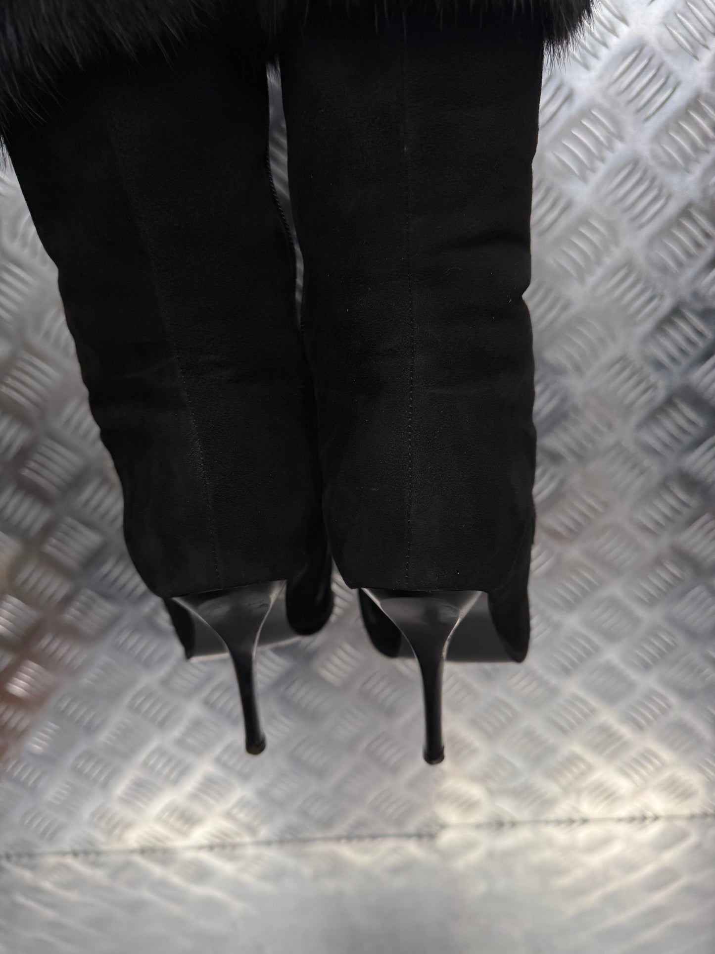 Vintage suede leather boots TWINKLING GLOBAL