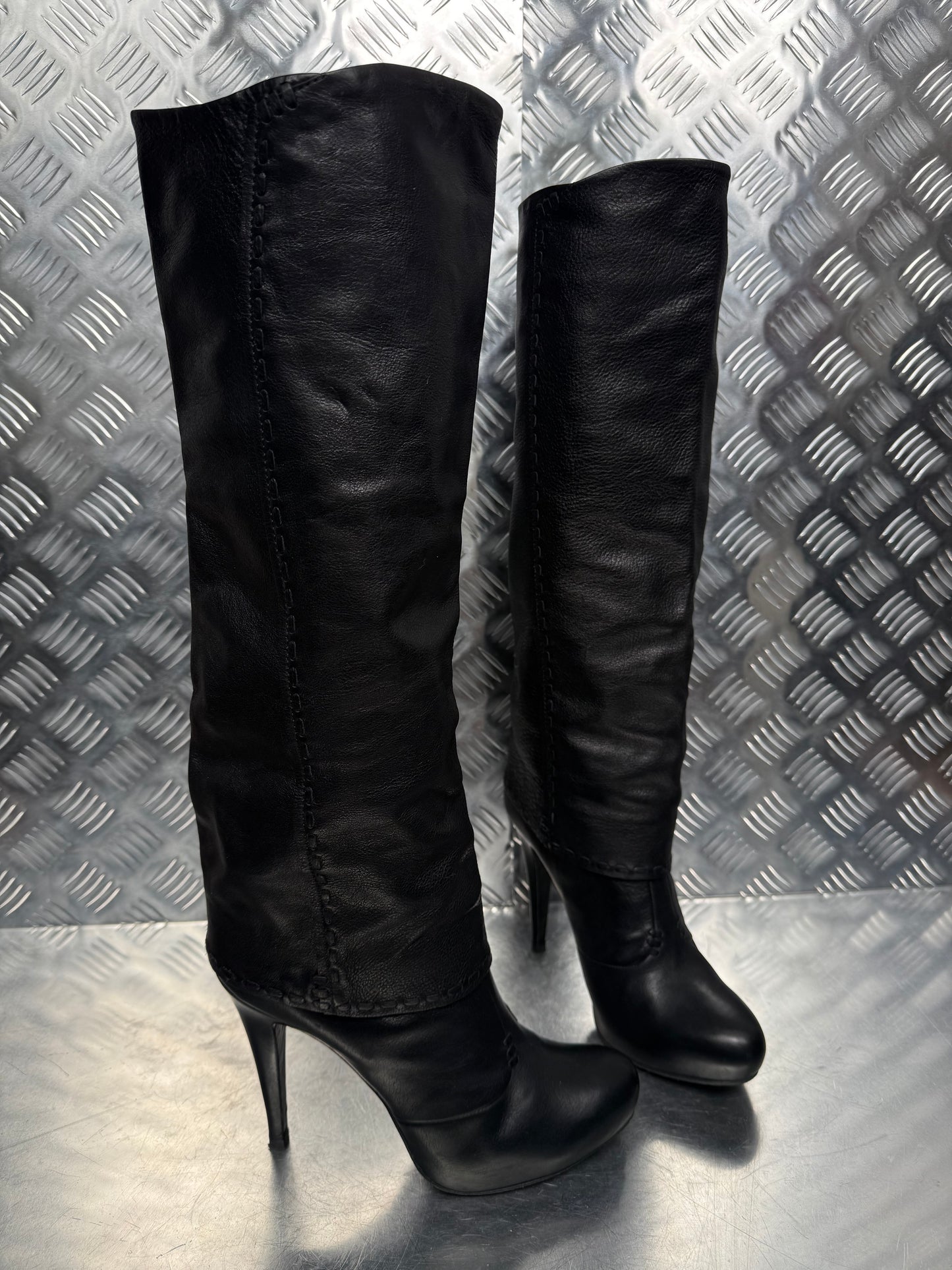 Vintage Fabi leather boots TWINKLING GLOBAL