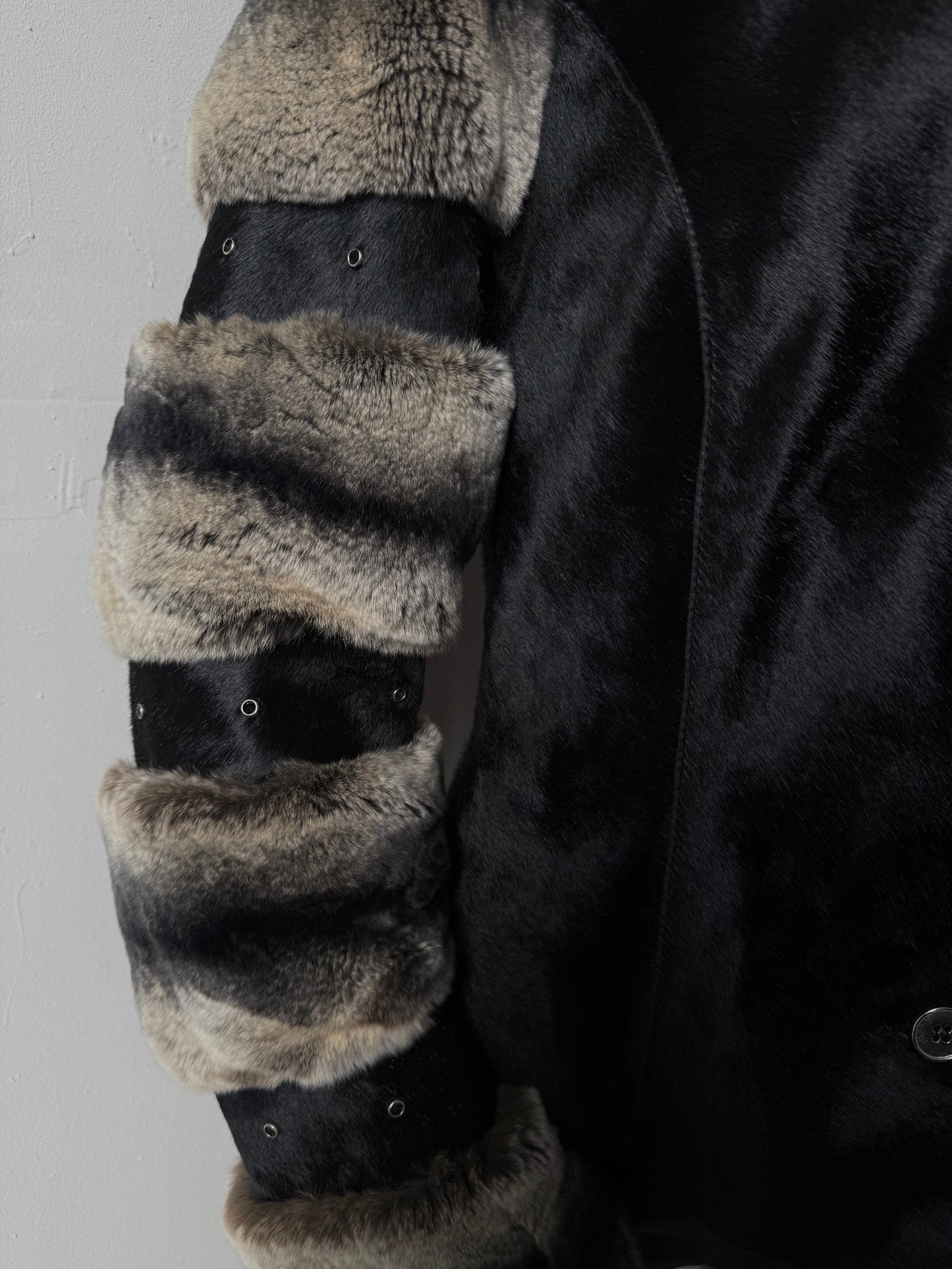 Vintage leather jacket TWINKLING GLOBAL