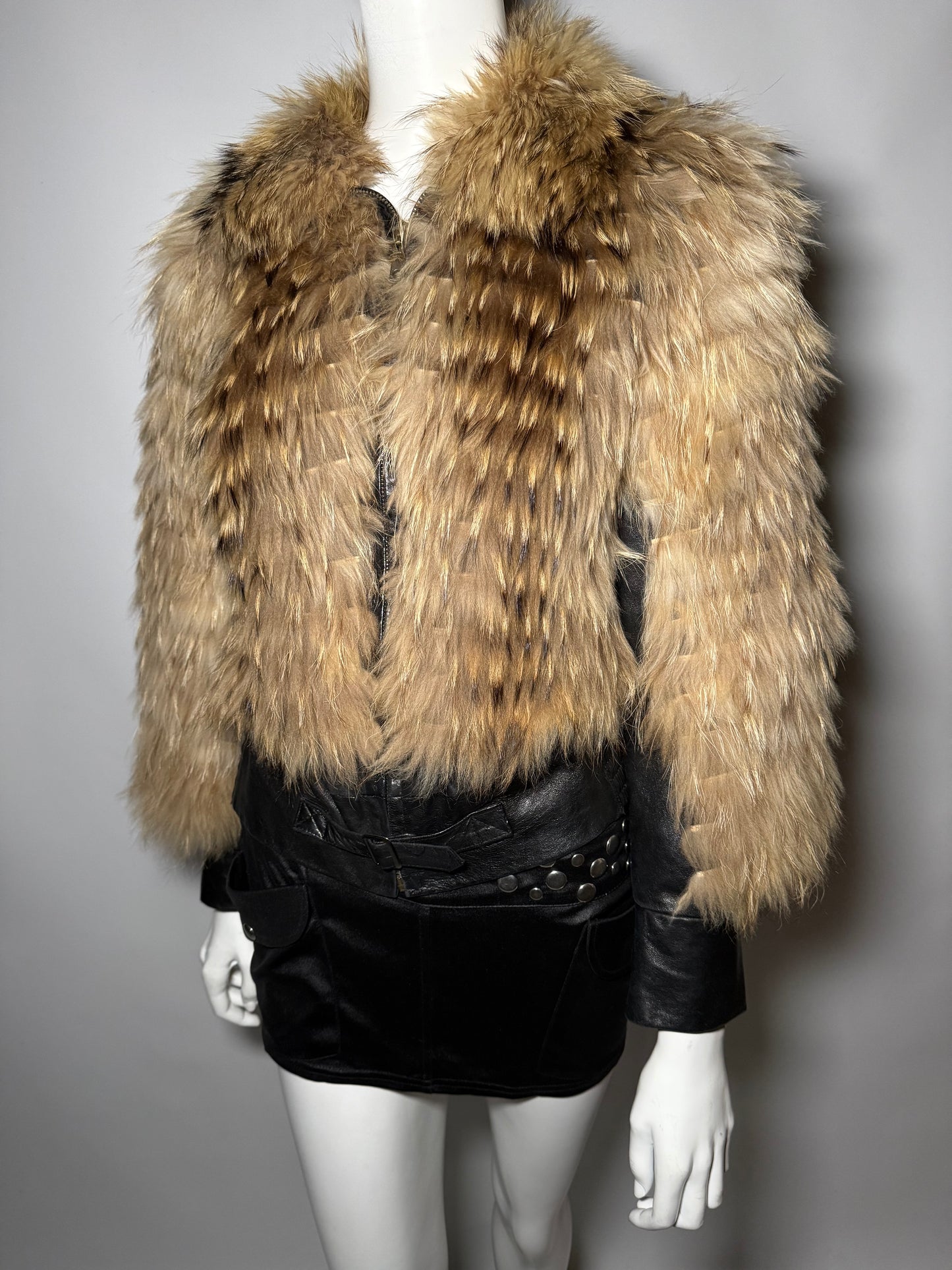 Vintage leather jacket Twinkling Global