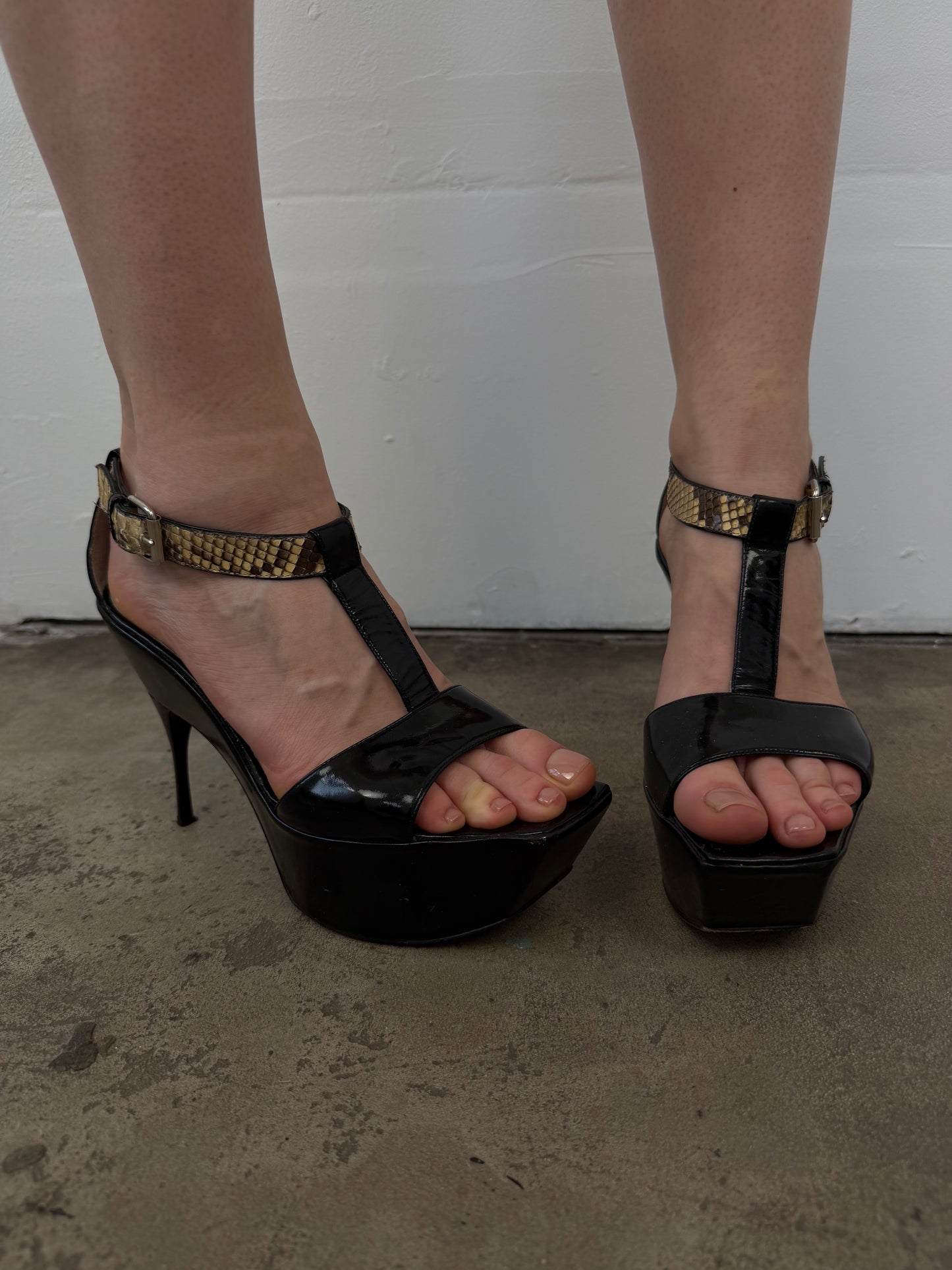 Vintage Casadei platform sandals TWINKLING GLOBAL