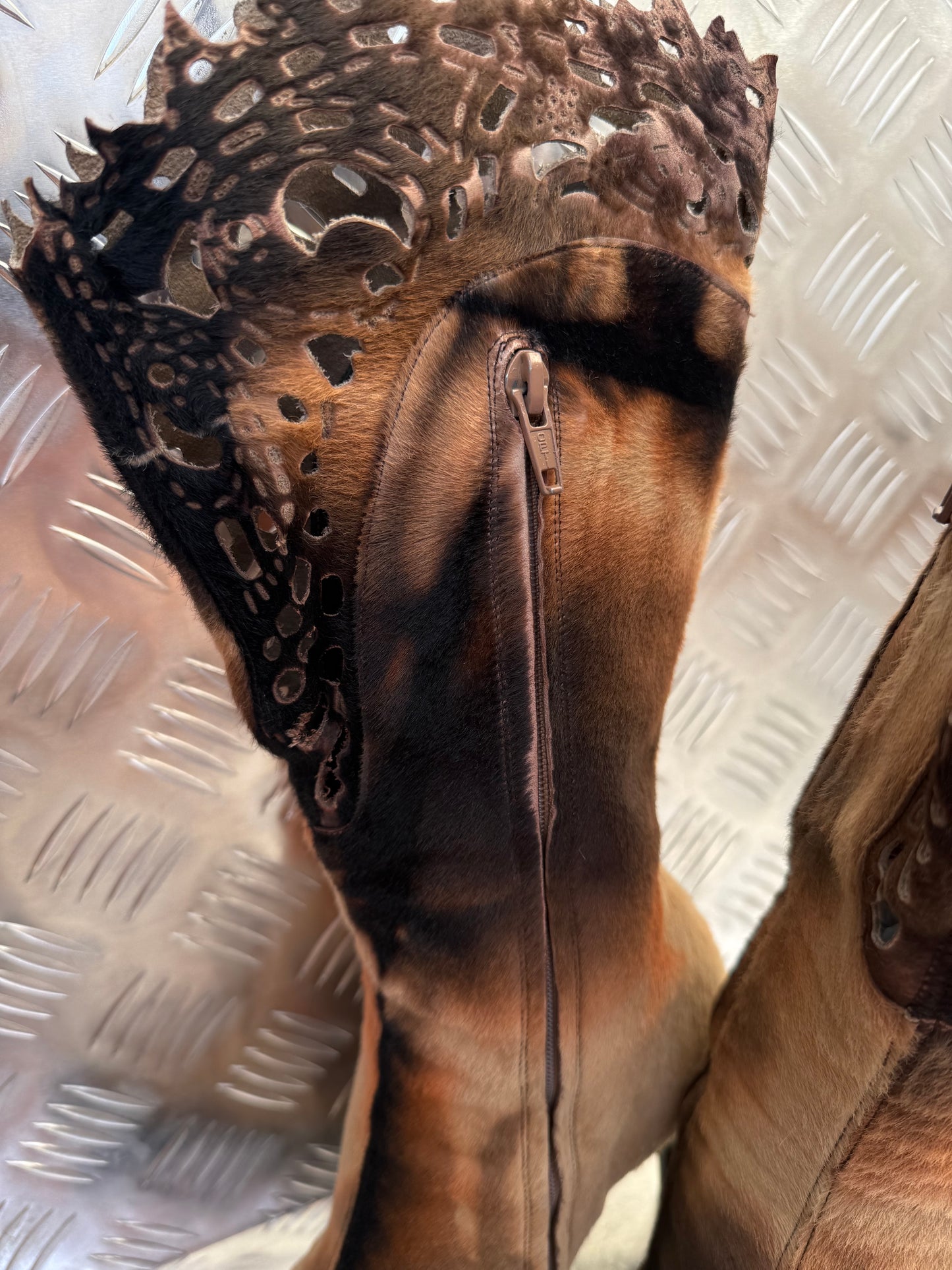 Vintage Italian leather boots Twinkling Global