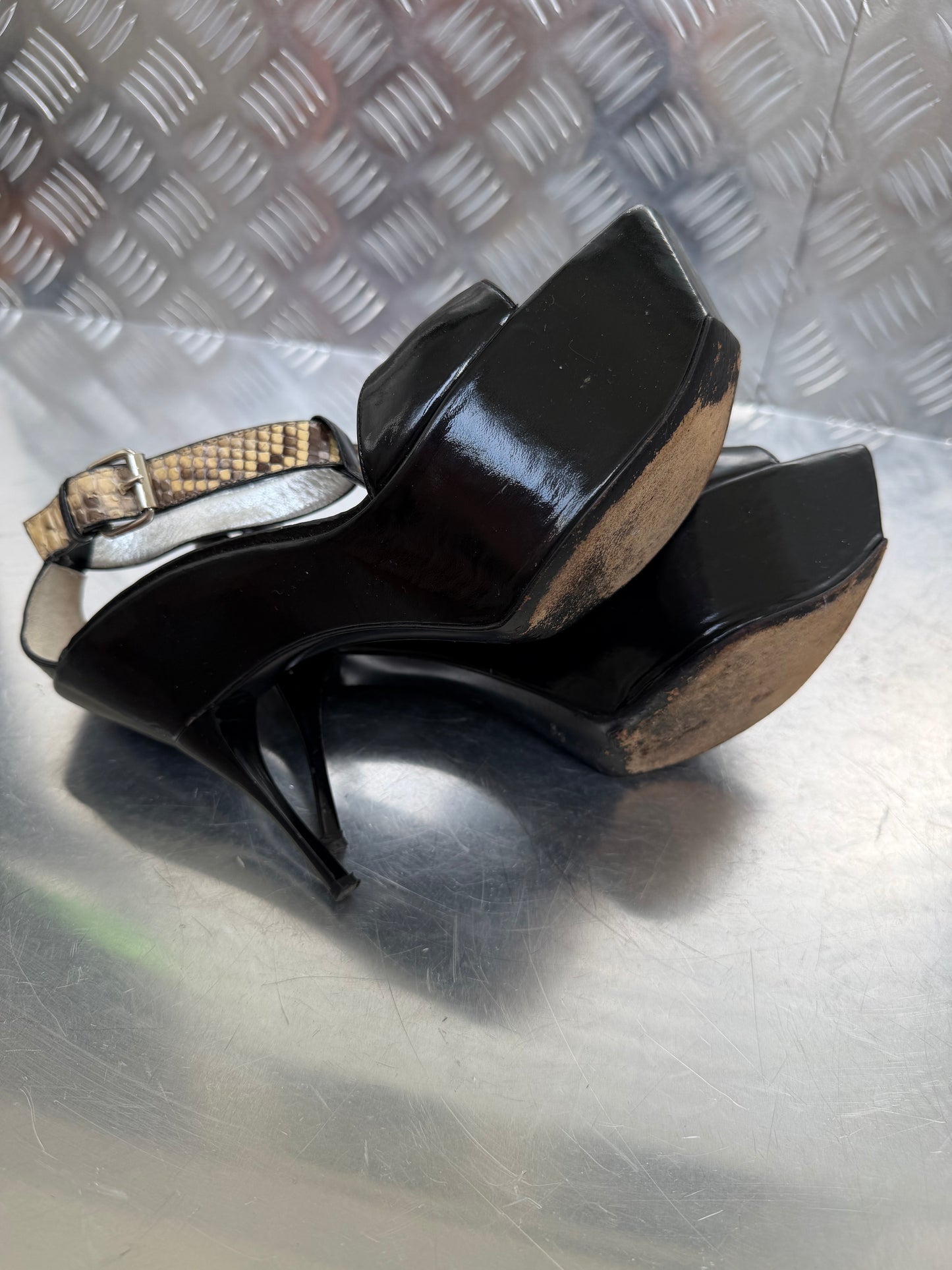 Vintage Casadei platform sandals TWINKLING GLOBAL