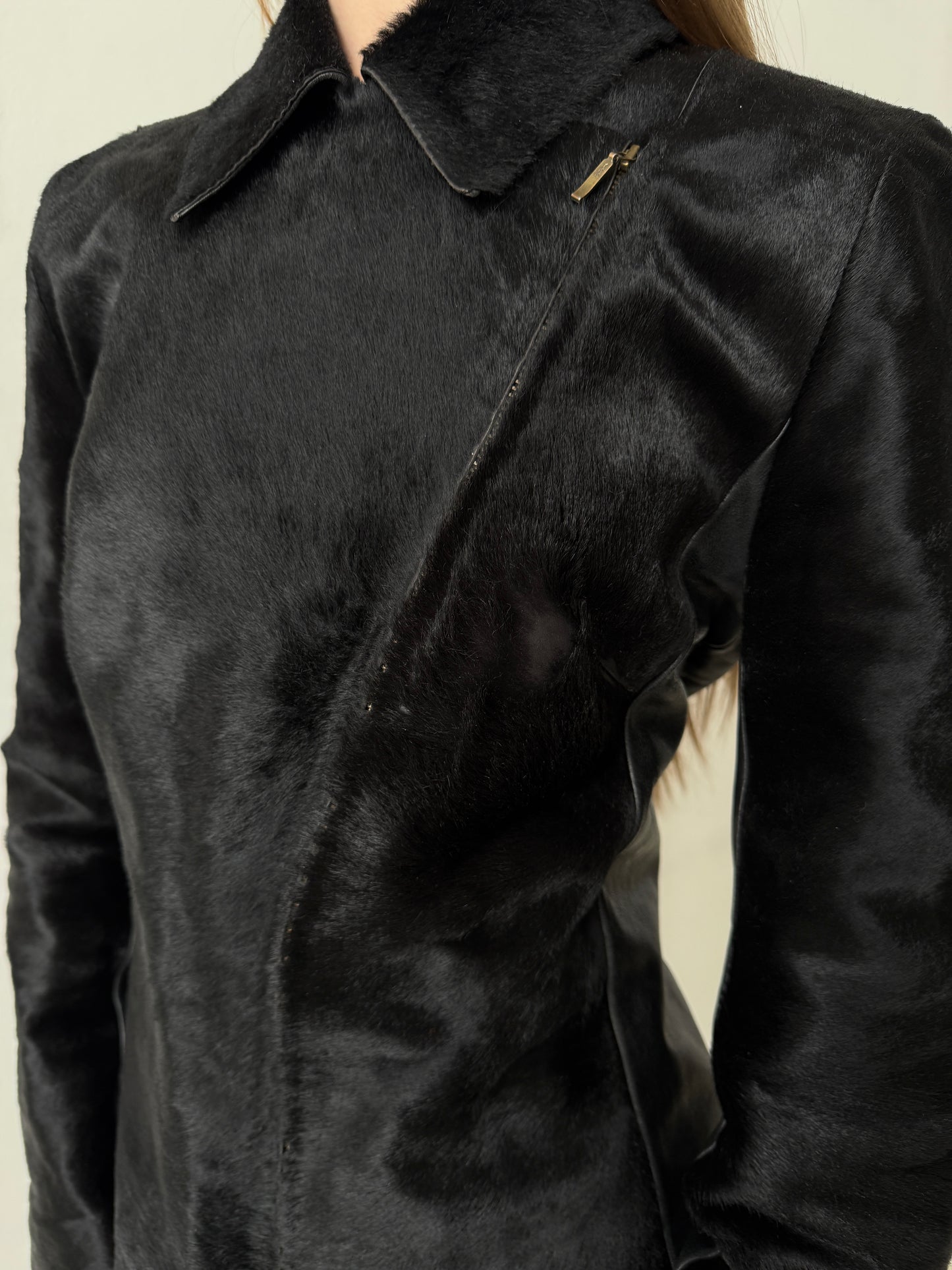 Vintage leather jacket TWINKLING GLOBAL