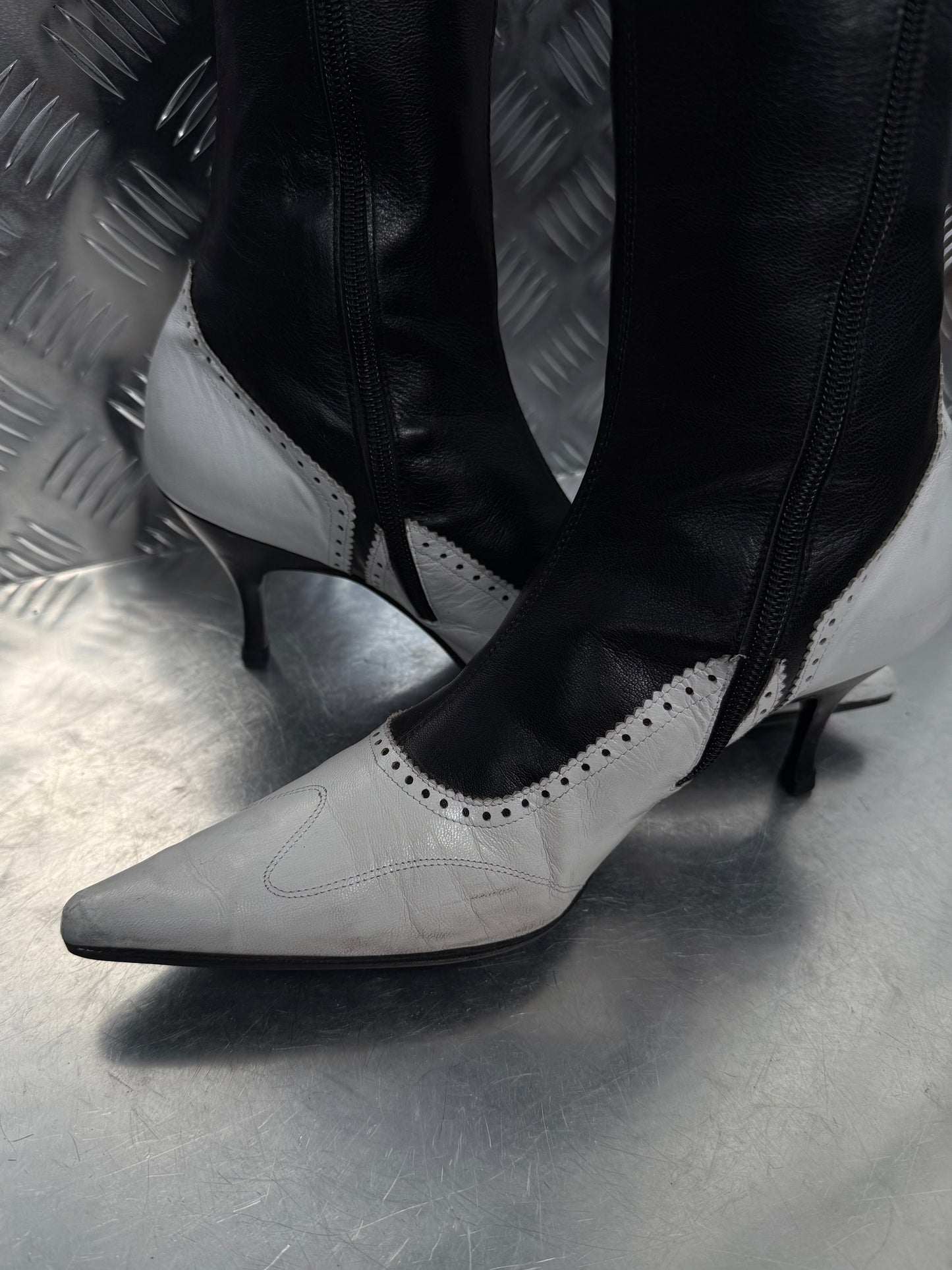 Vintage leather boots TWINKLING GLOBAL