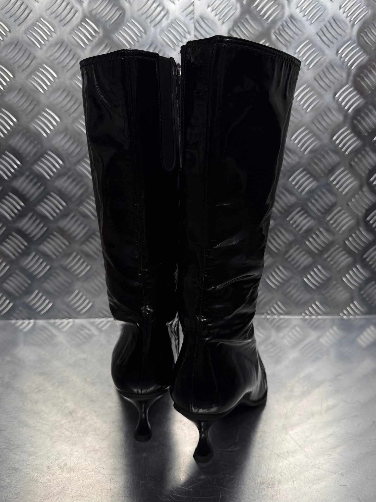 Vintage Luciano Podavan leather boots TWINKLING GLOBAL