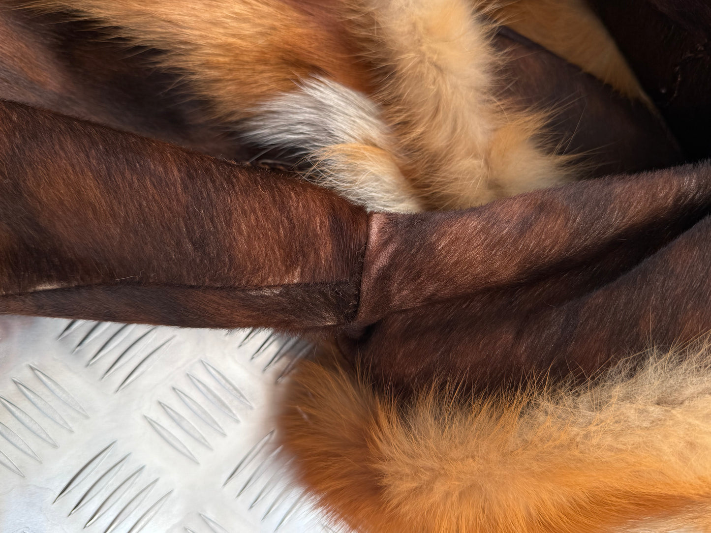 Vintage leather jacket TWINKLING GLOBAL