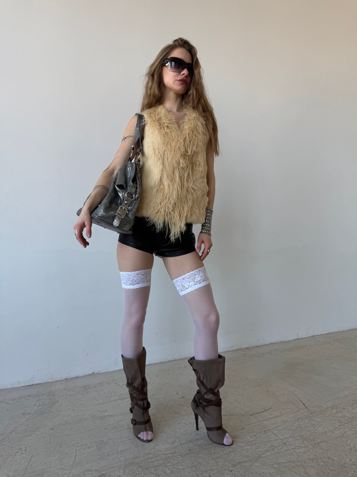Vintage vest TWINKLING GLOBAL