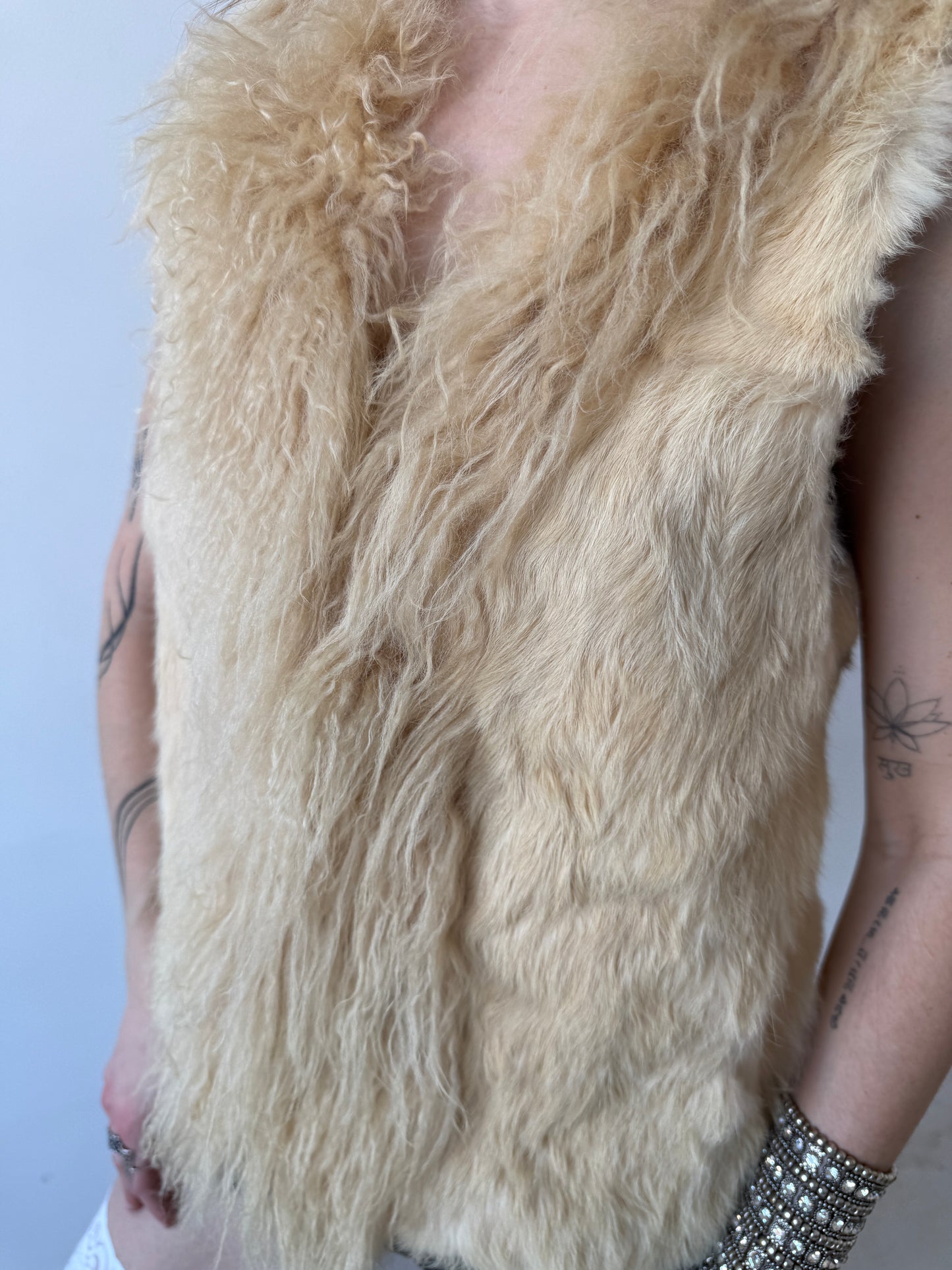 Vintage vest TWINKLING GLOBAL