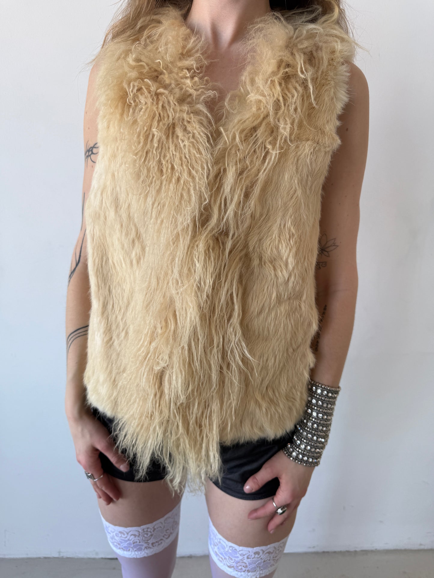 Vintage vest TWINKLING GLOBAL