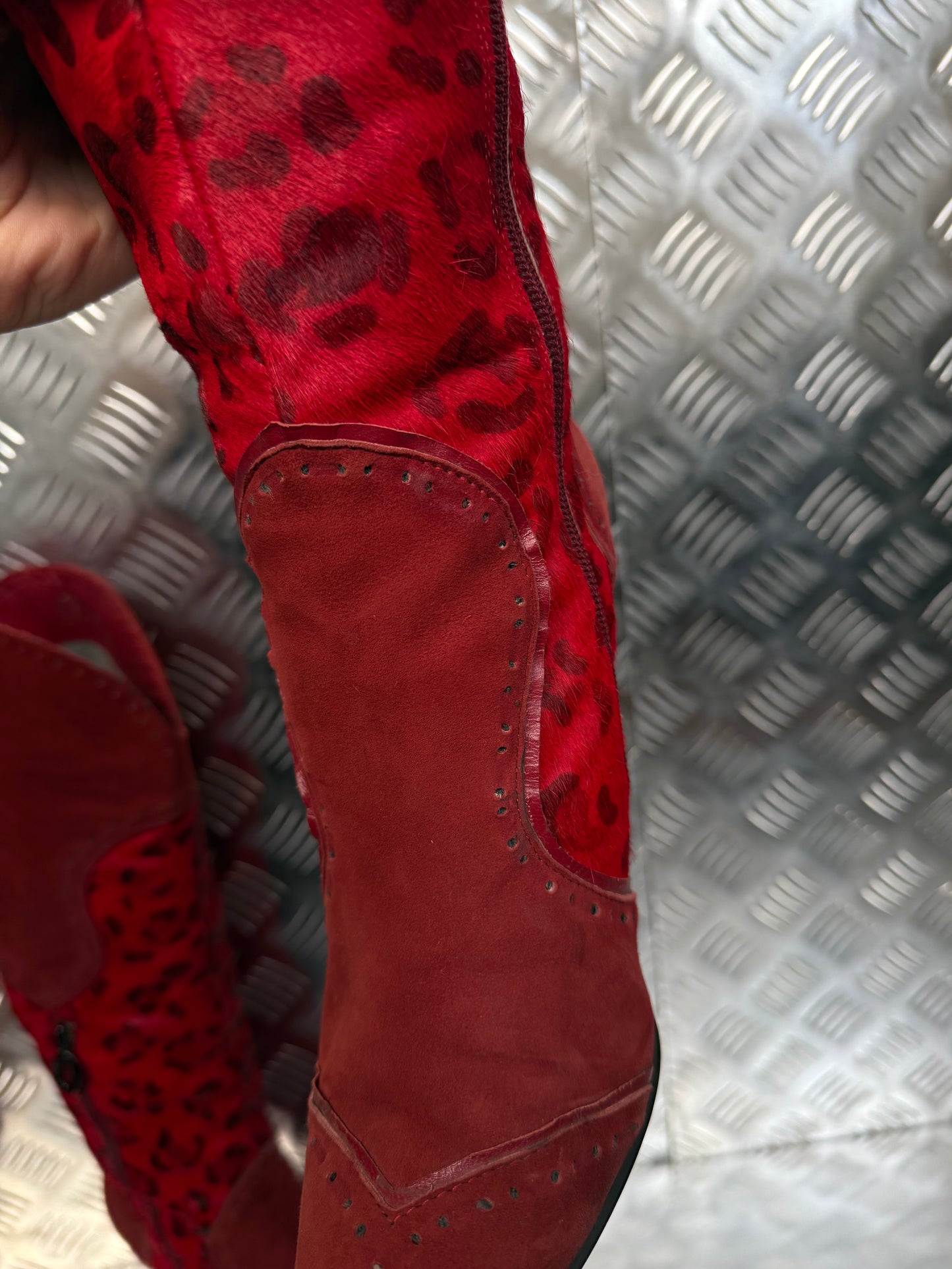 Vintage leather boot TWINKLING GLOBAL
