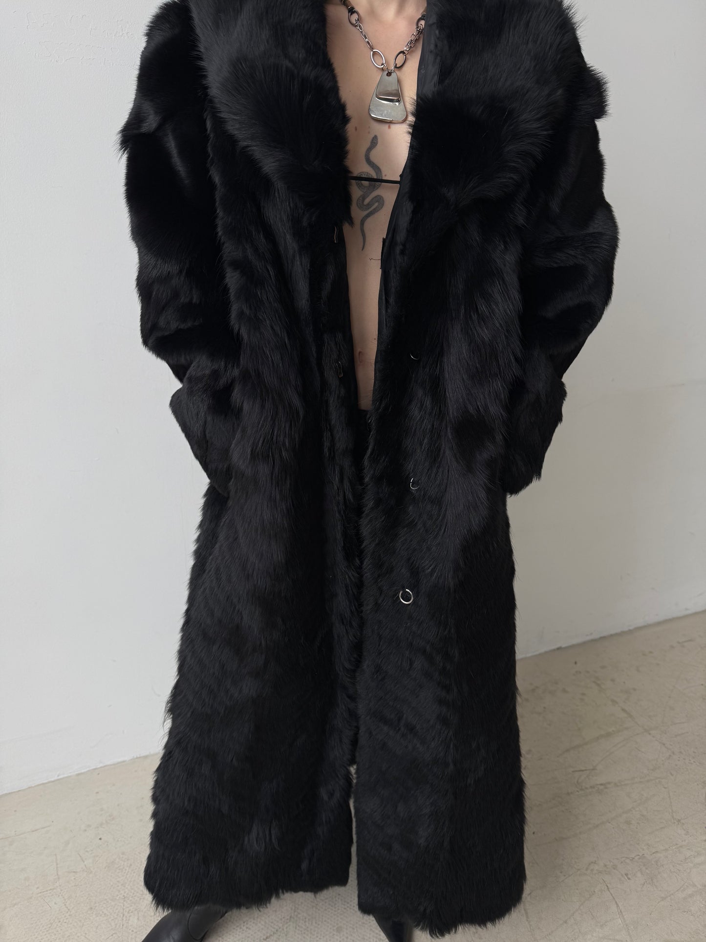 Vintage oversized coat TWINKLING GLOBAL