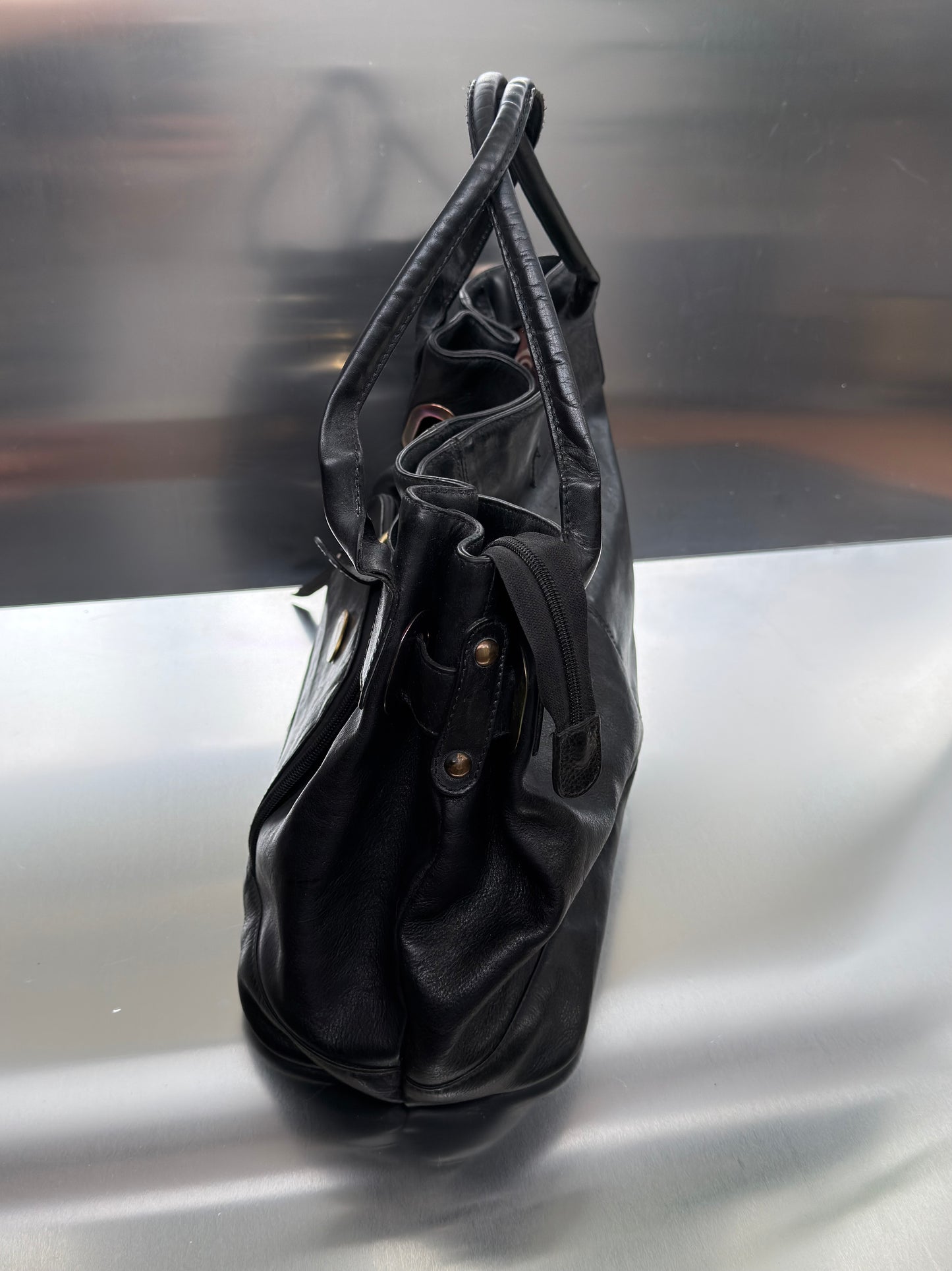 Vintage Leather Bag - TWINKLING GLOBAL