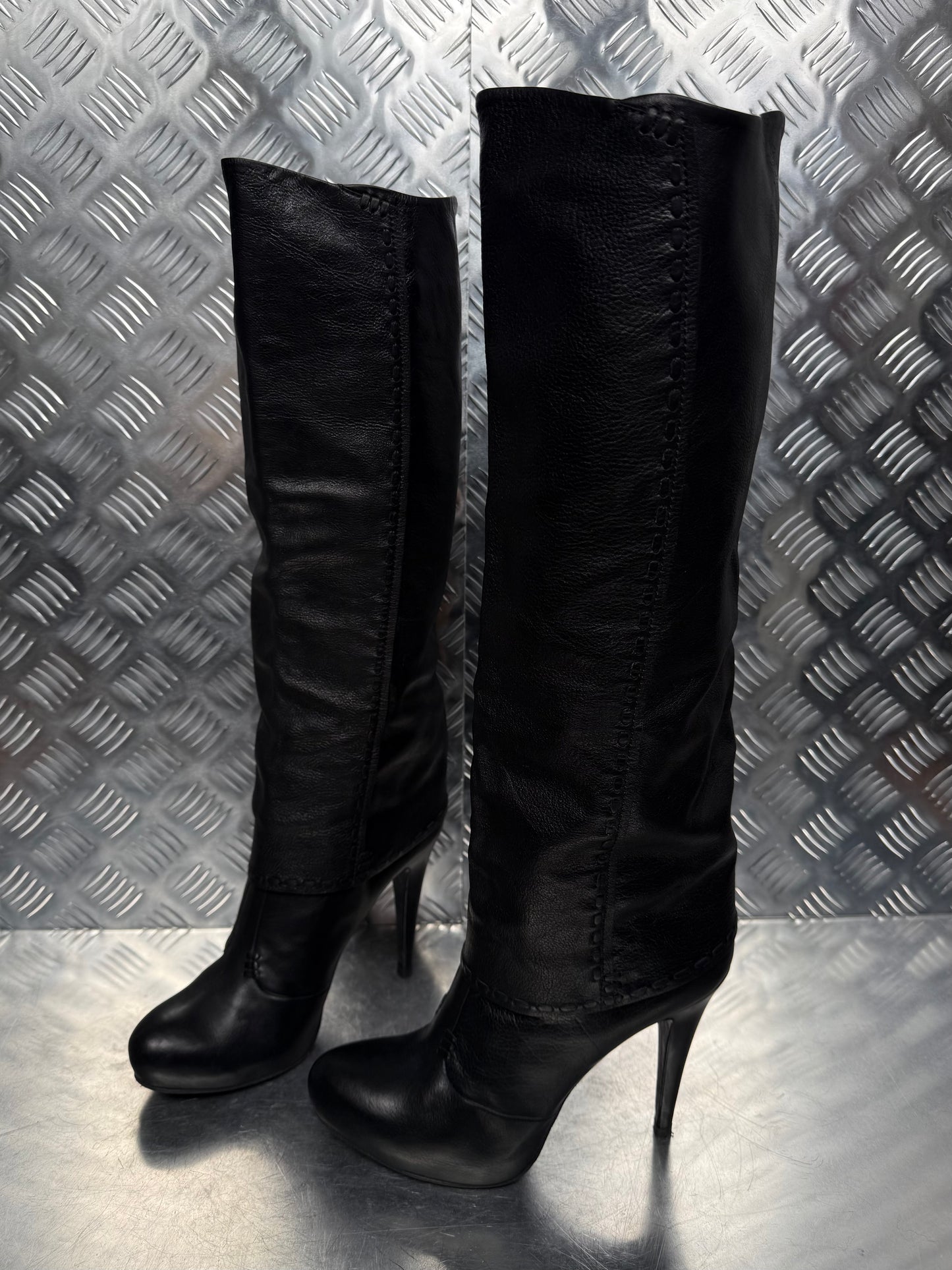 Vintage Fabi leather boots TWINKLING GLOBAL
