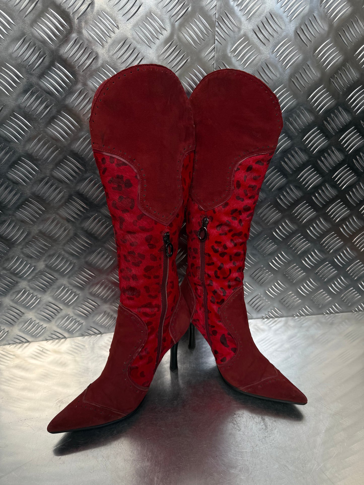Vintage leather boot TWINKLING GLOBAL