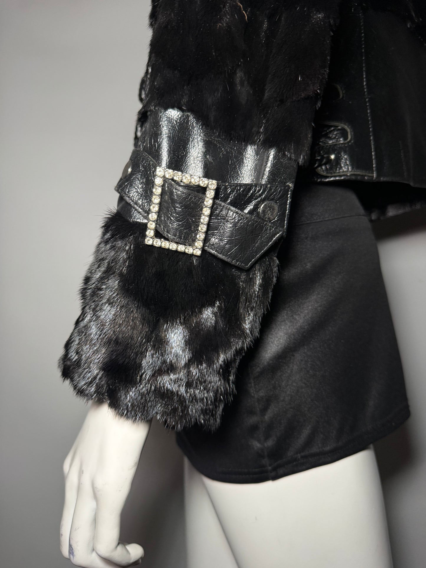 Vintage Leather Jacket TWINKLING GLOBAL