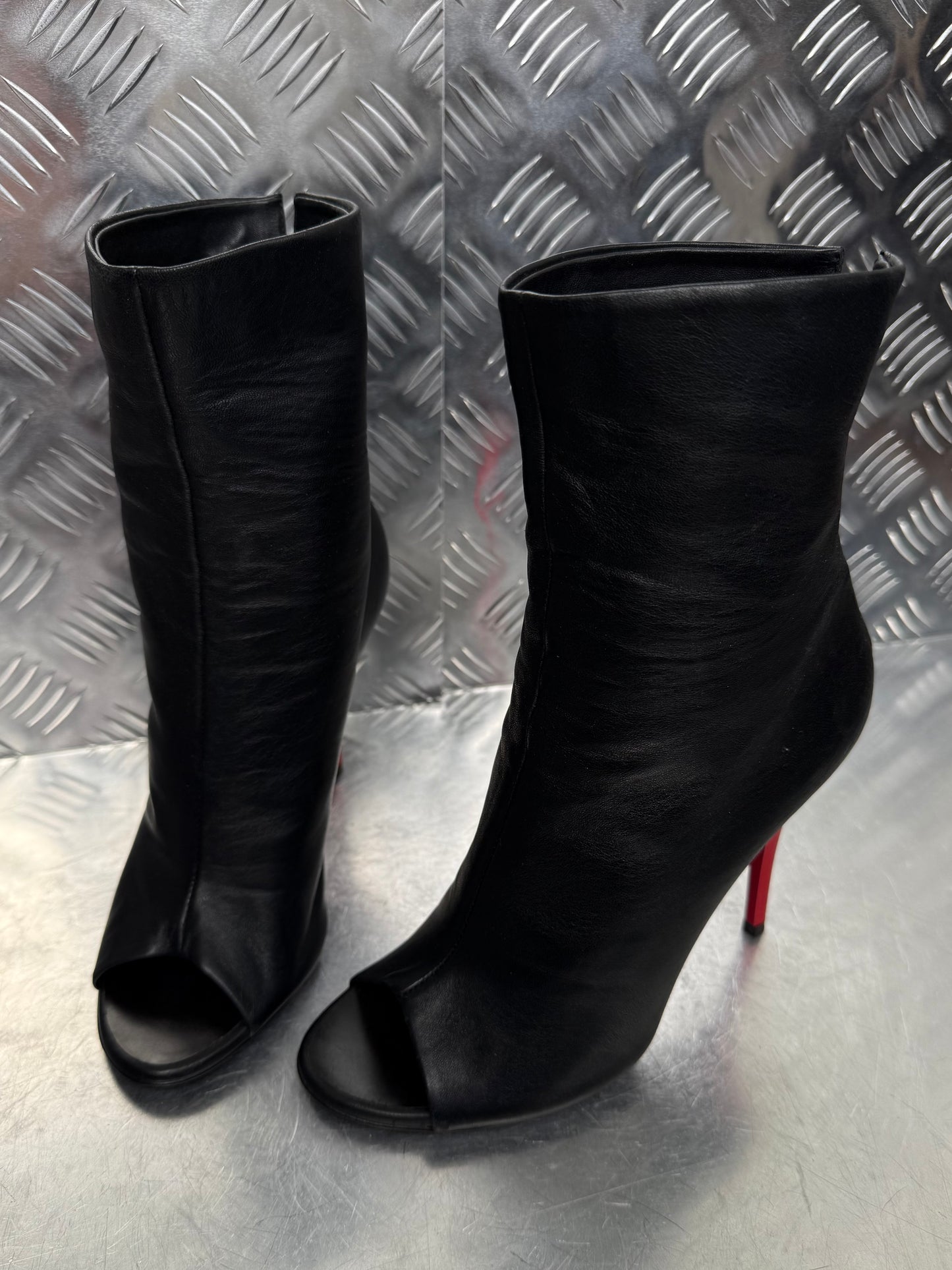 Vintage Giuseppe Zanotti leather ankle boots TWINKLING GLOBAL