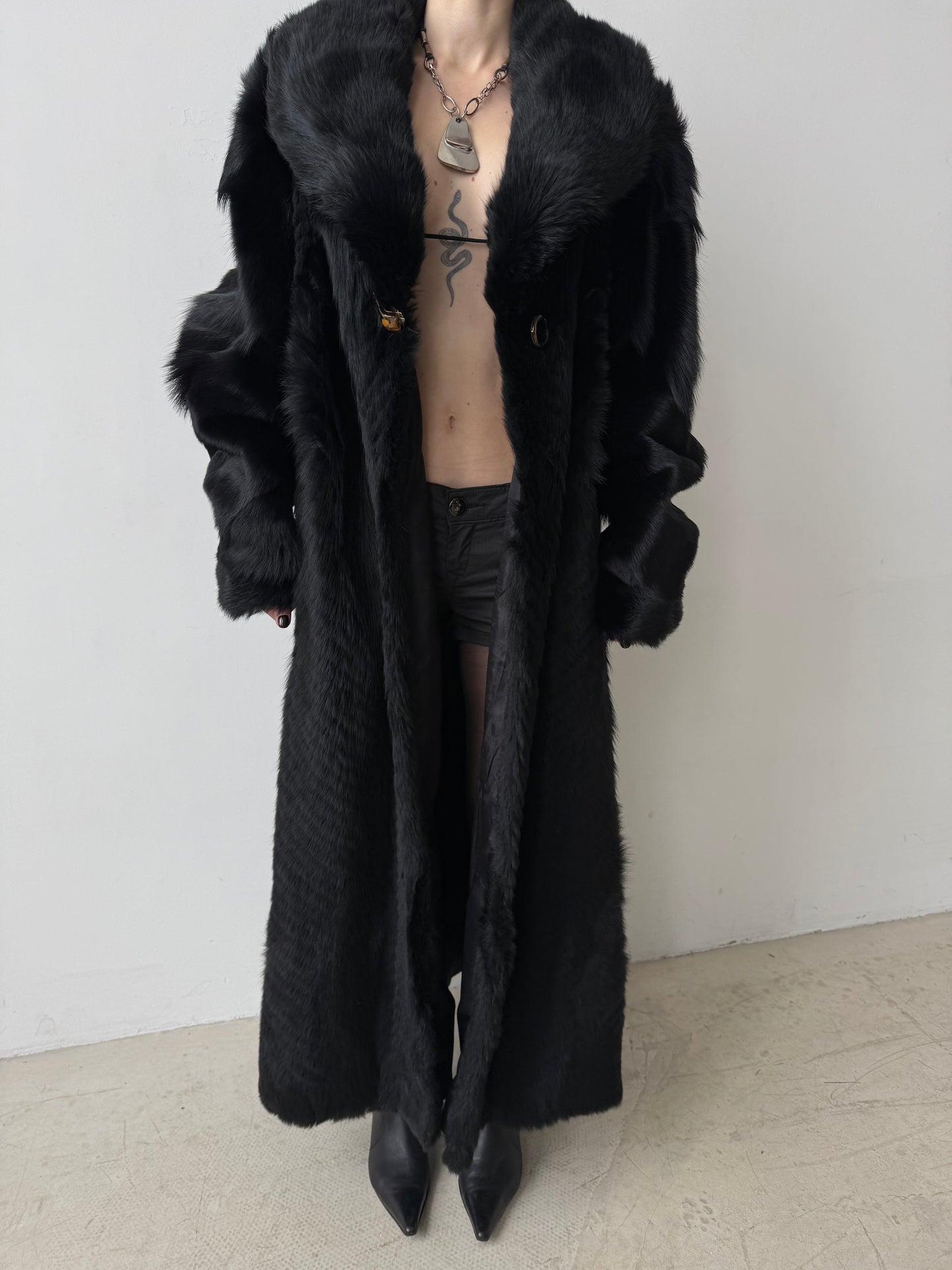Vintage oversized coat TWINKLING GLOBAL