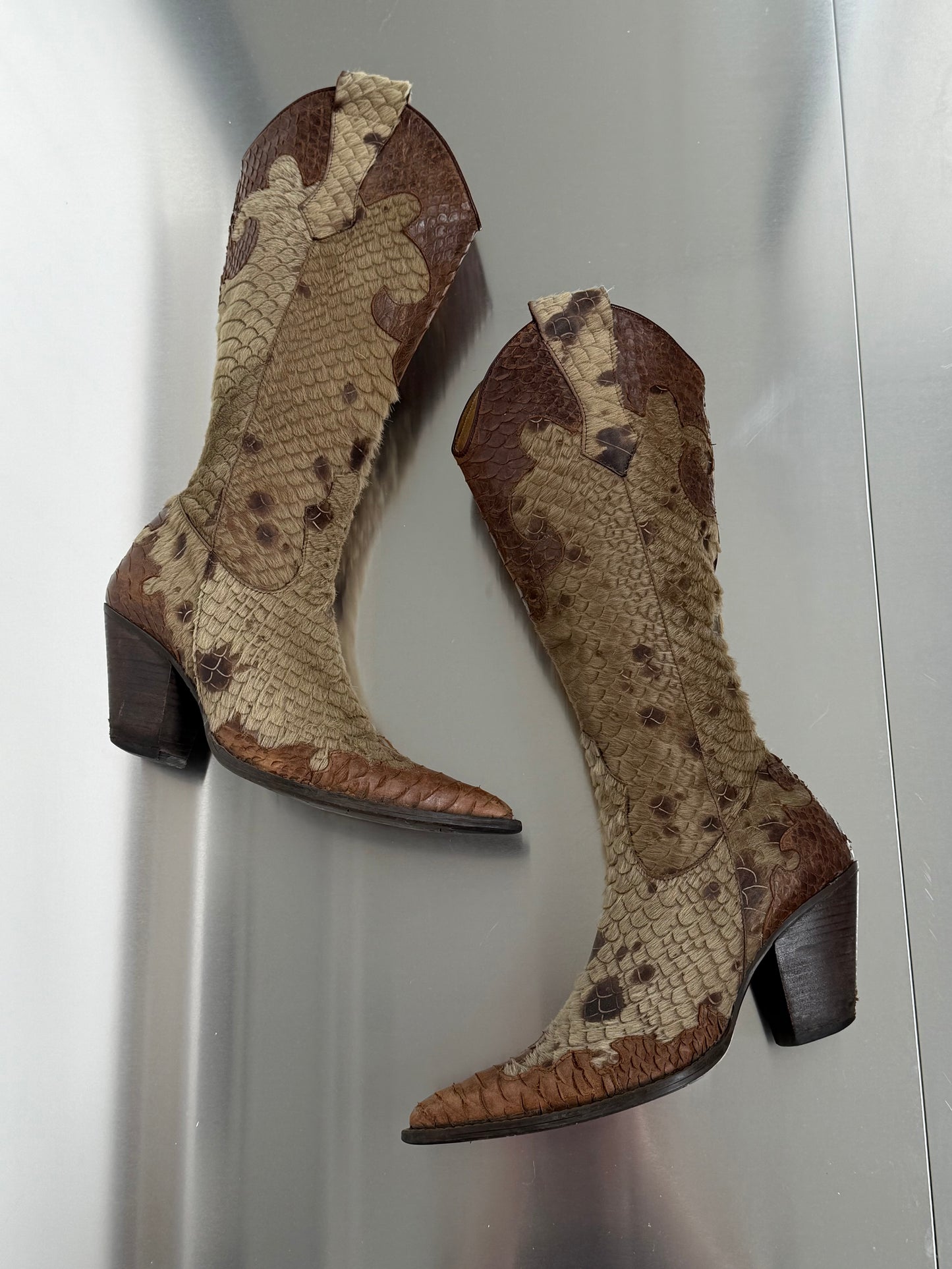 Vintage Cowboy Boots Sandra - TWINKLING GLOBAL