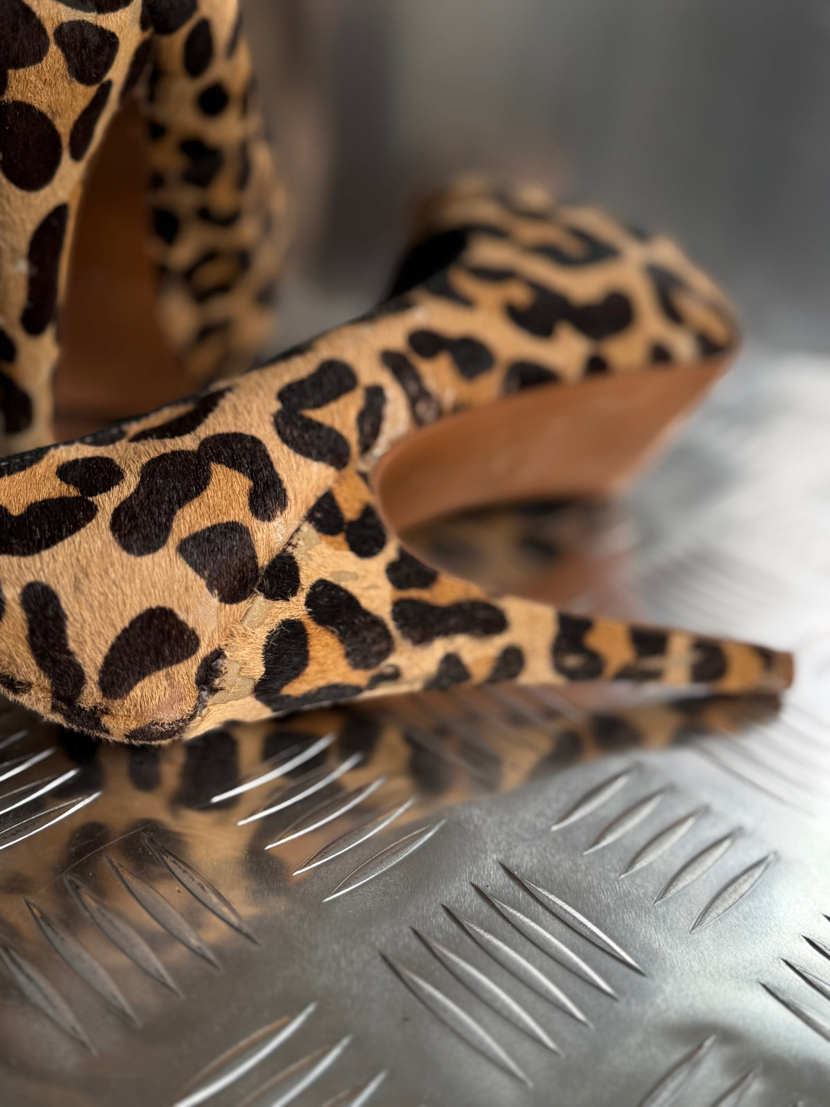 Vintage leopard heels TWINKLING GLOBAL