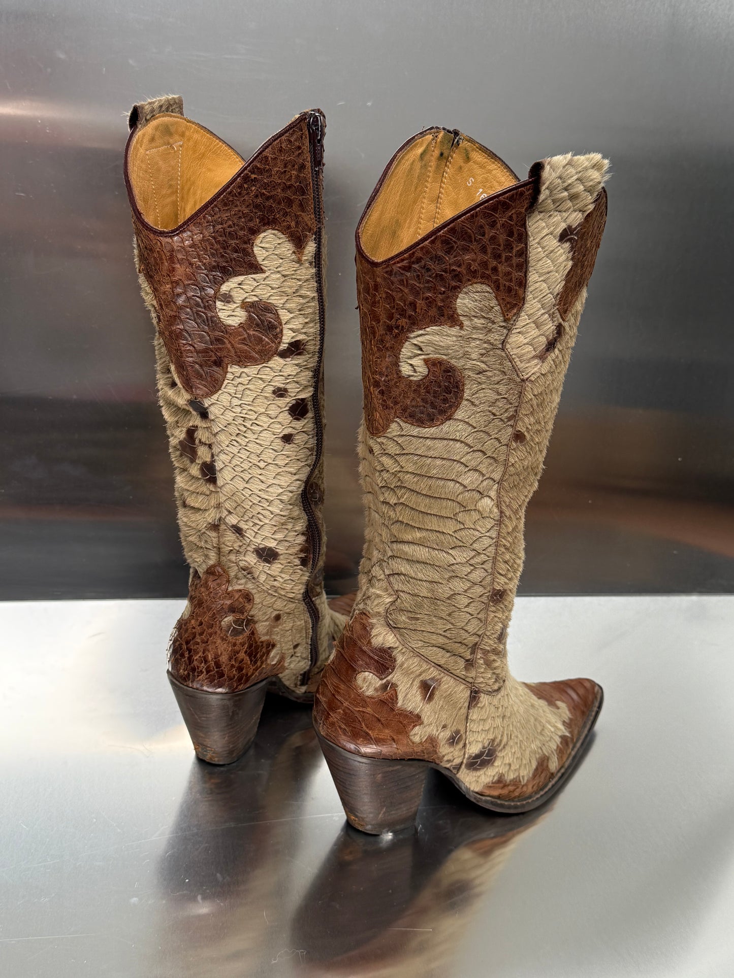 Vintage Cowboy Boots Sandra - TWINKLING GLOBAL