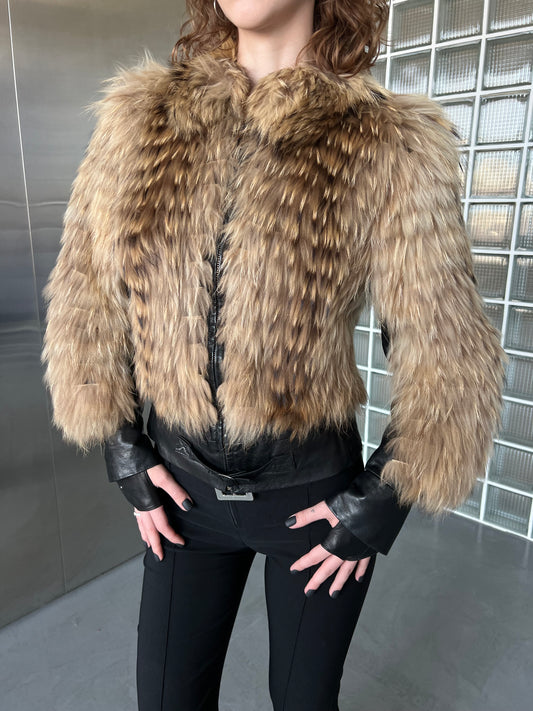 Vintage leather jacket Twinkling Global