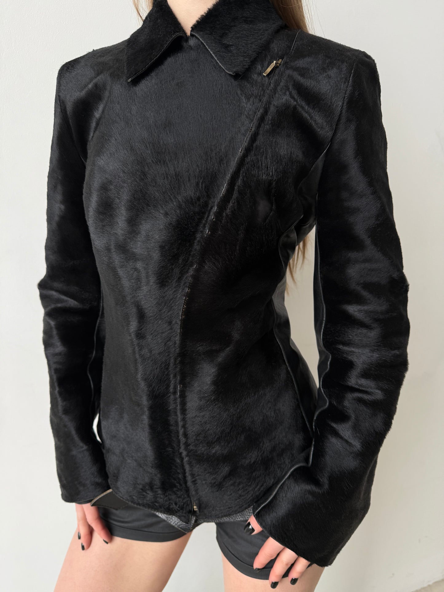 Vintage leather jacket TWINKLING GLOBAL
