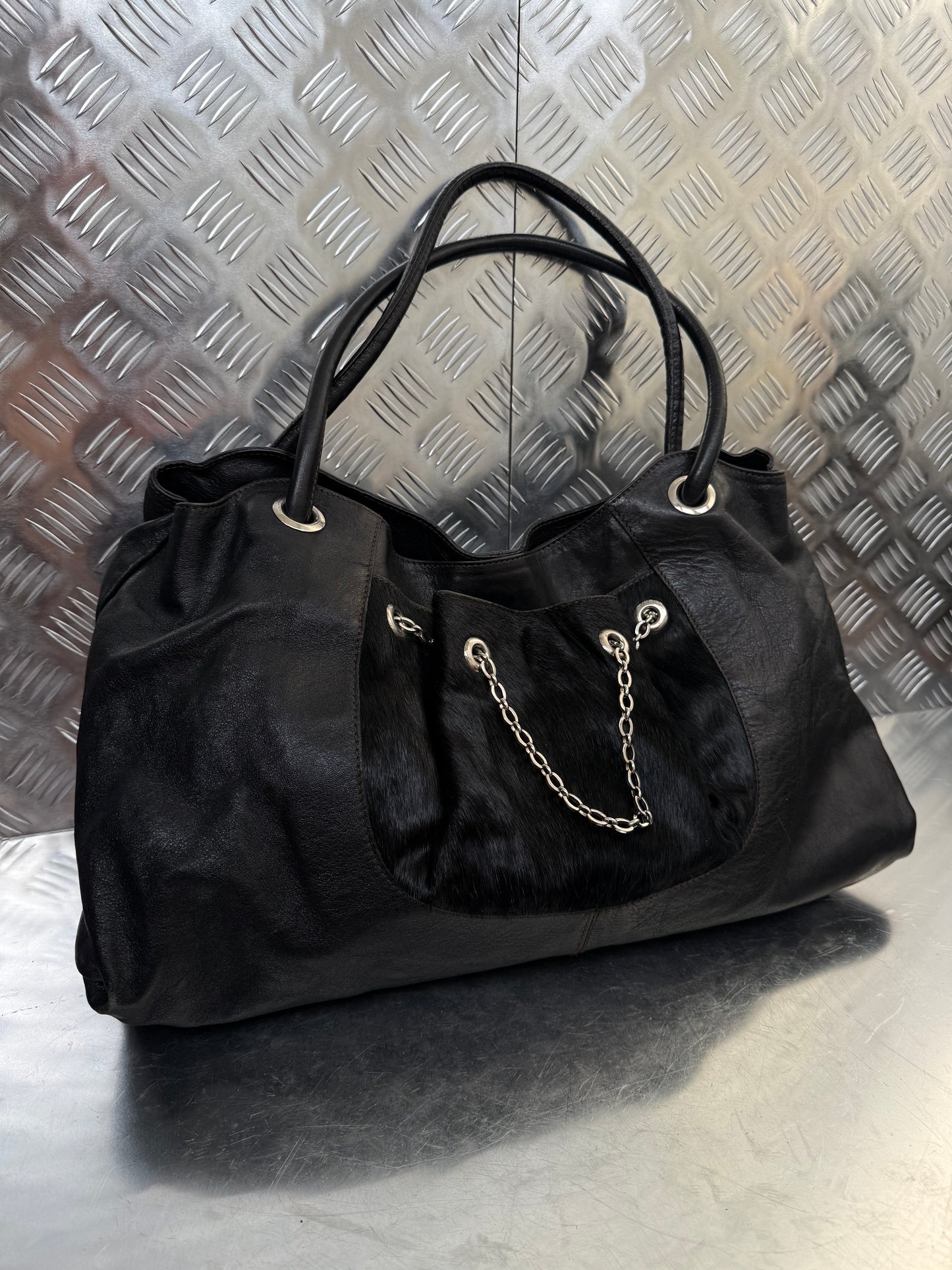 Vintage Furla Leather Bag Twinkling Global
