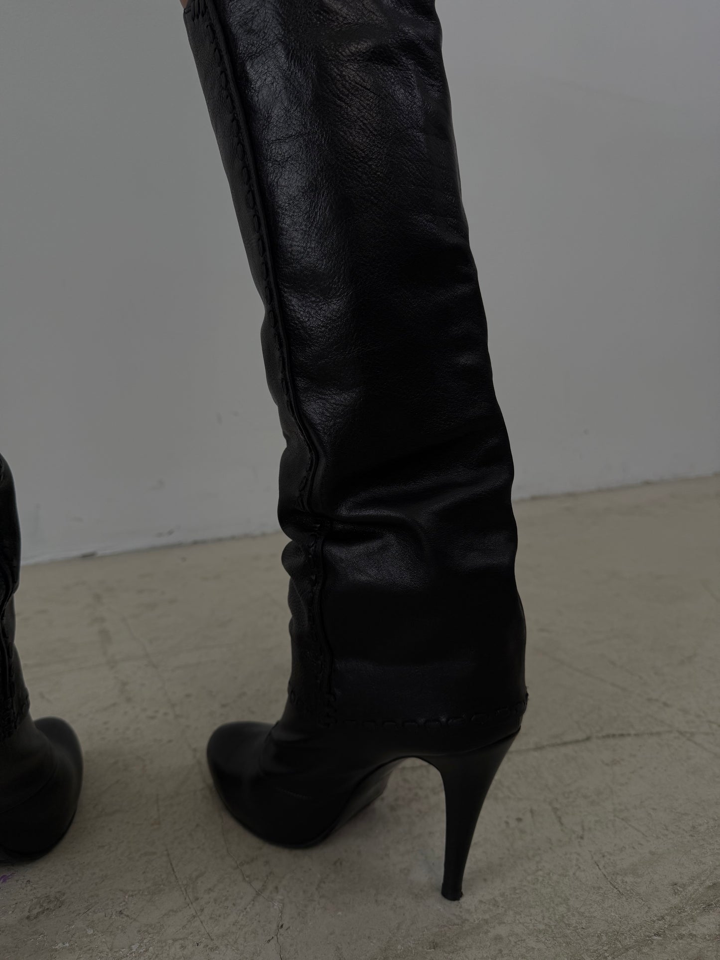 Vintage Fabi leather boots TWINKLING GLOBAL