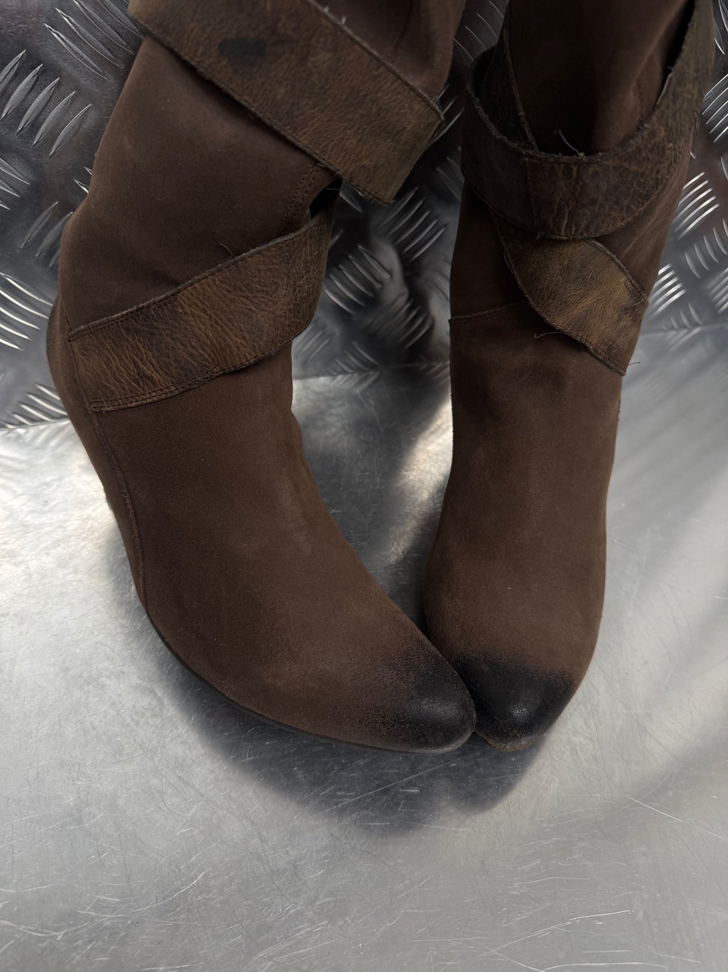 Vintage Replay leather cowboy boots TWINKLING GLOBAL