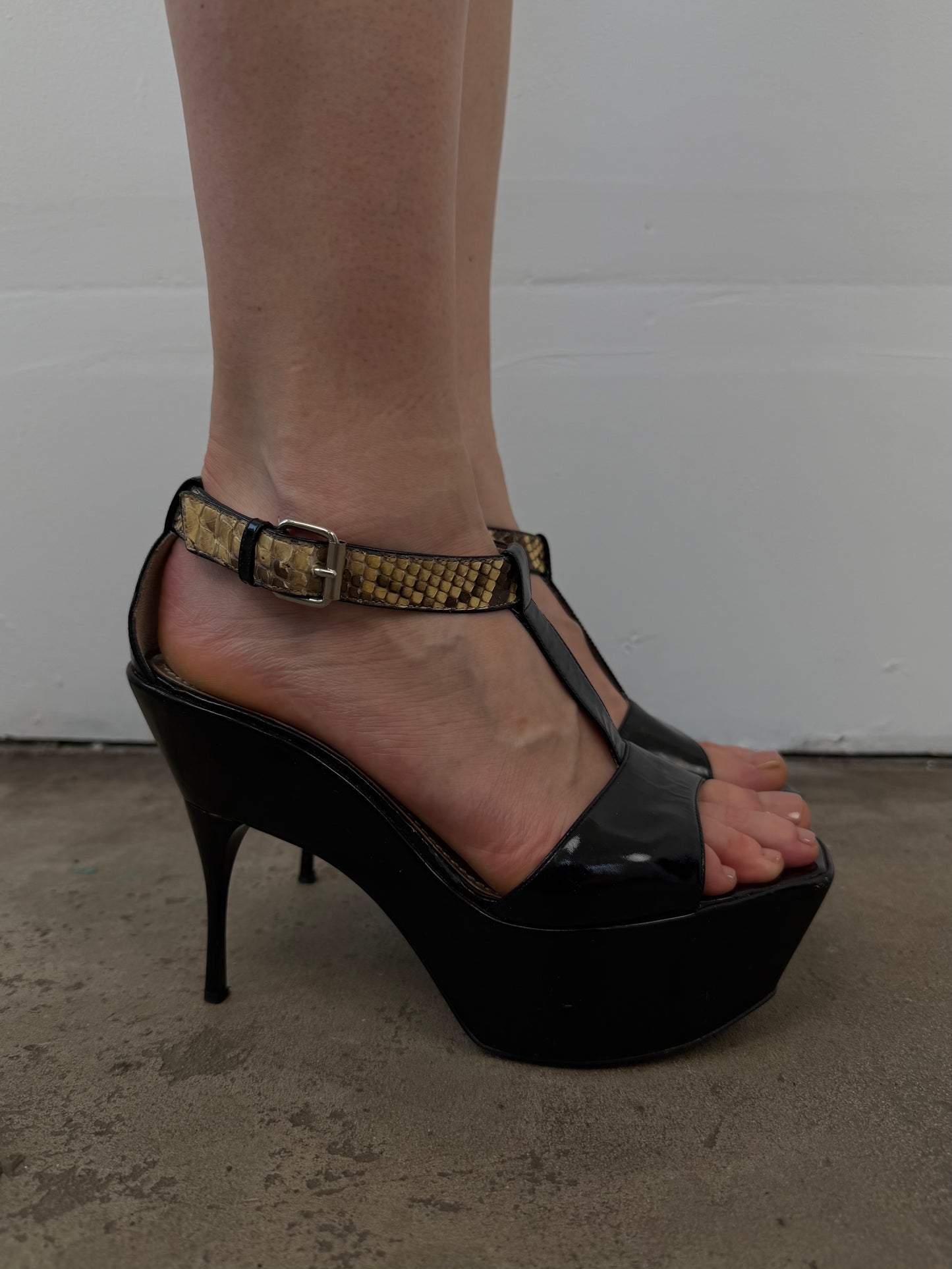Vintage Casadei platform sandals TWINKLING GLOBAL