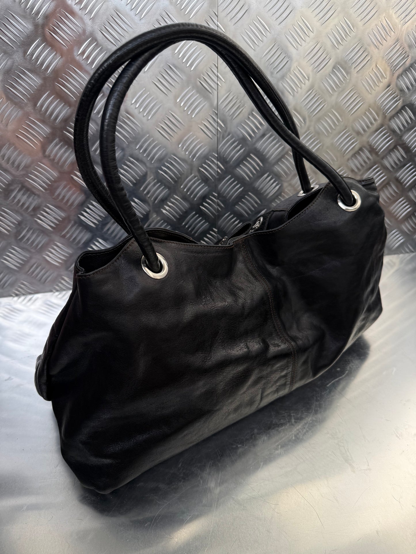 Vintage Furla Leather Bag Twinkling Global