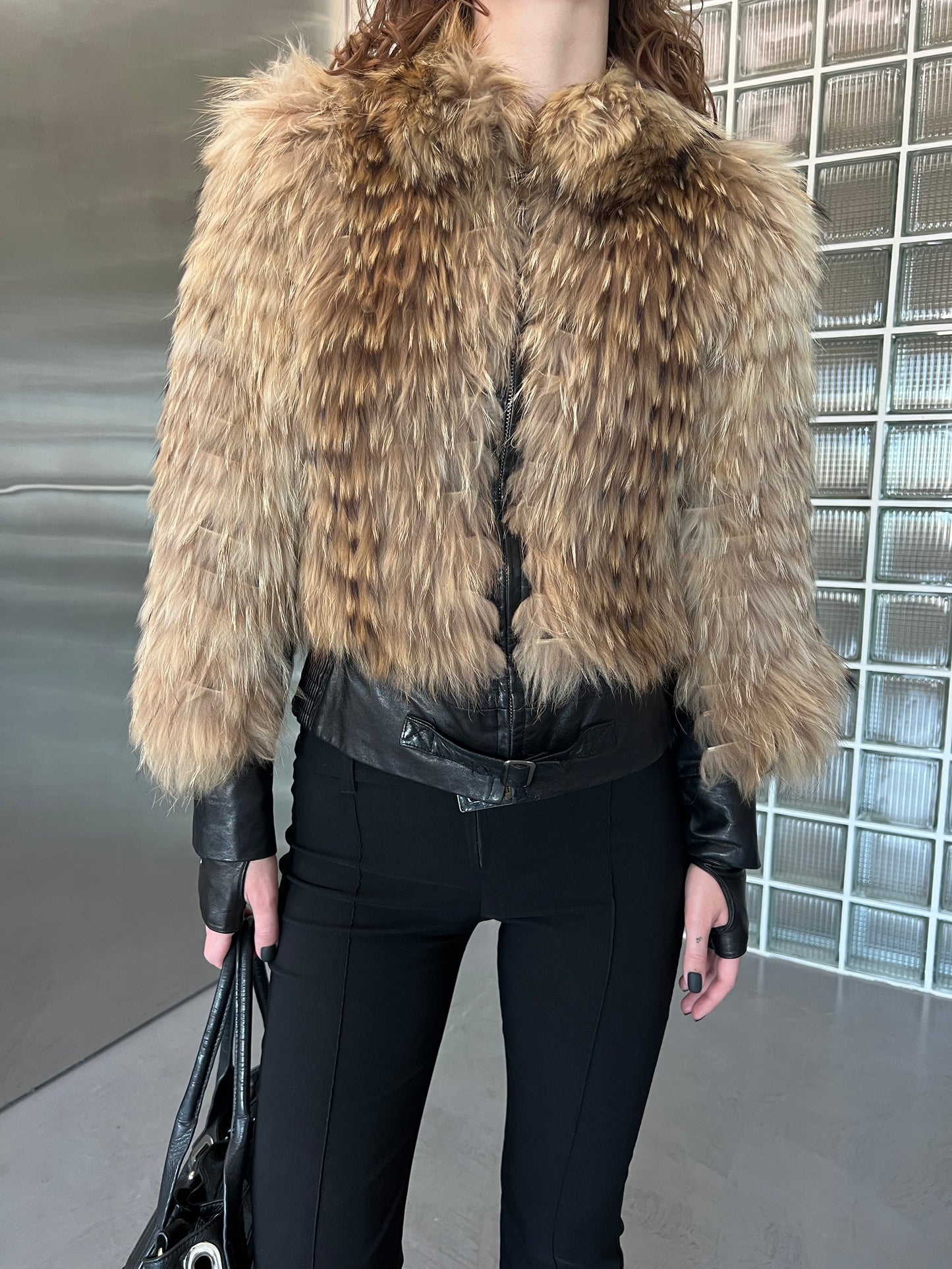 Vintage leather jacket Twinkling Global