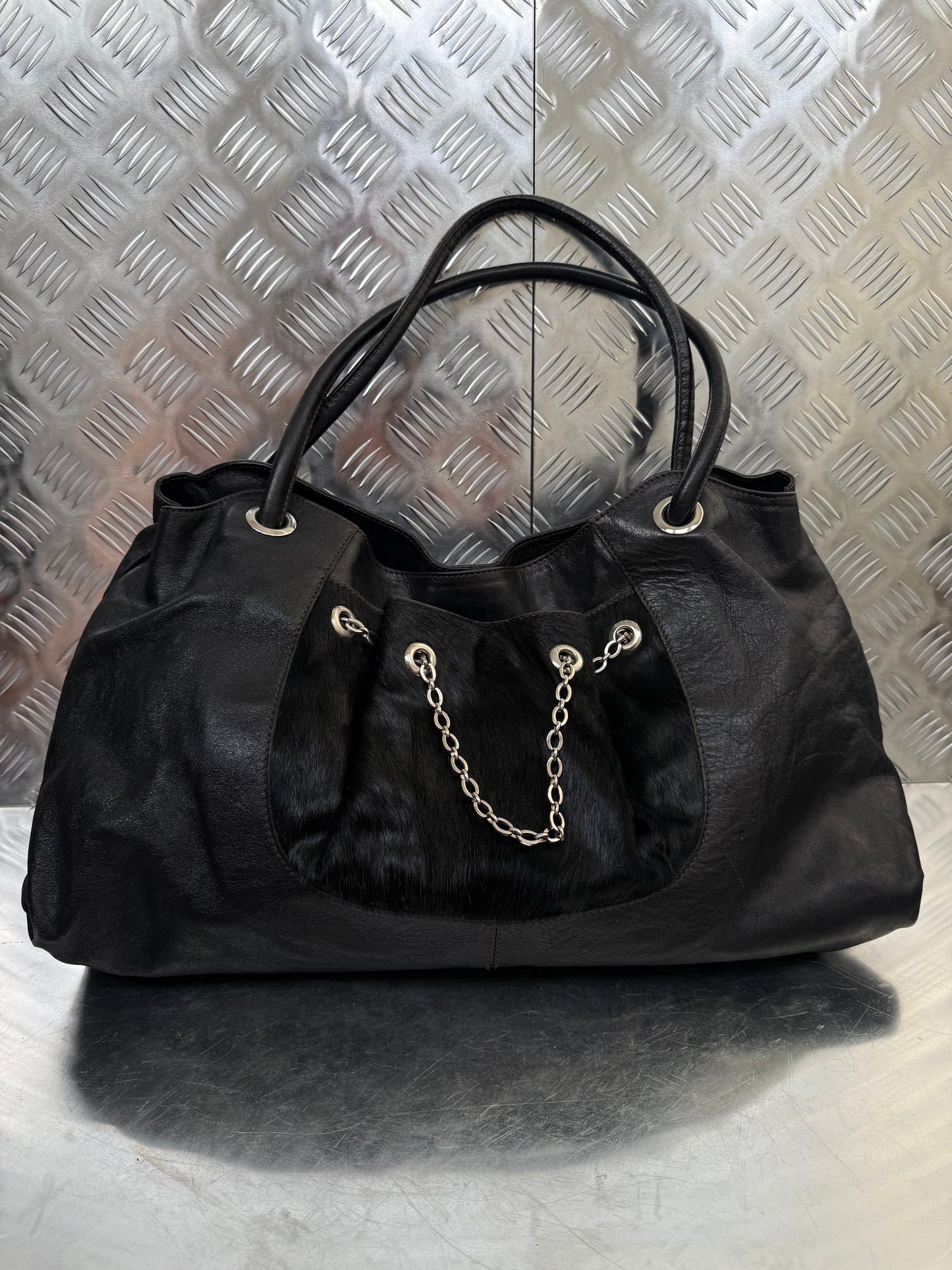 Vintage Furla Leather Bag Twinkling Global