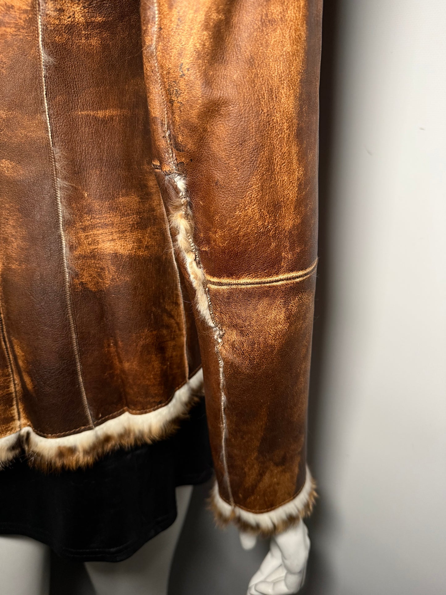 Vintage Italian leather jacket Twinkling Global