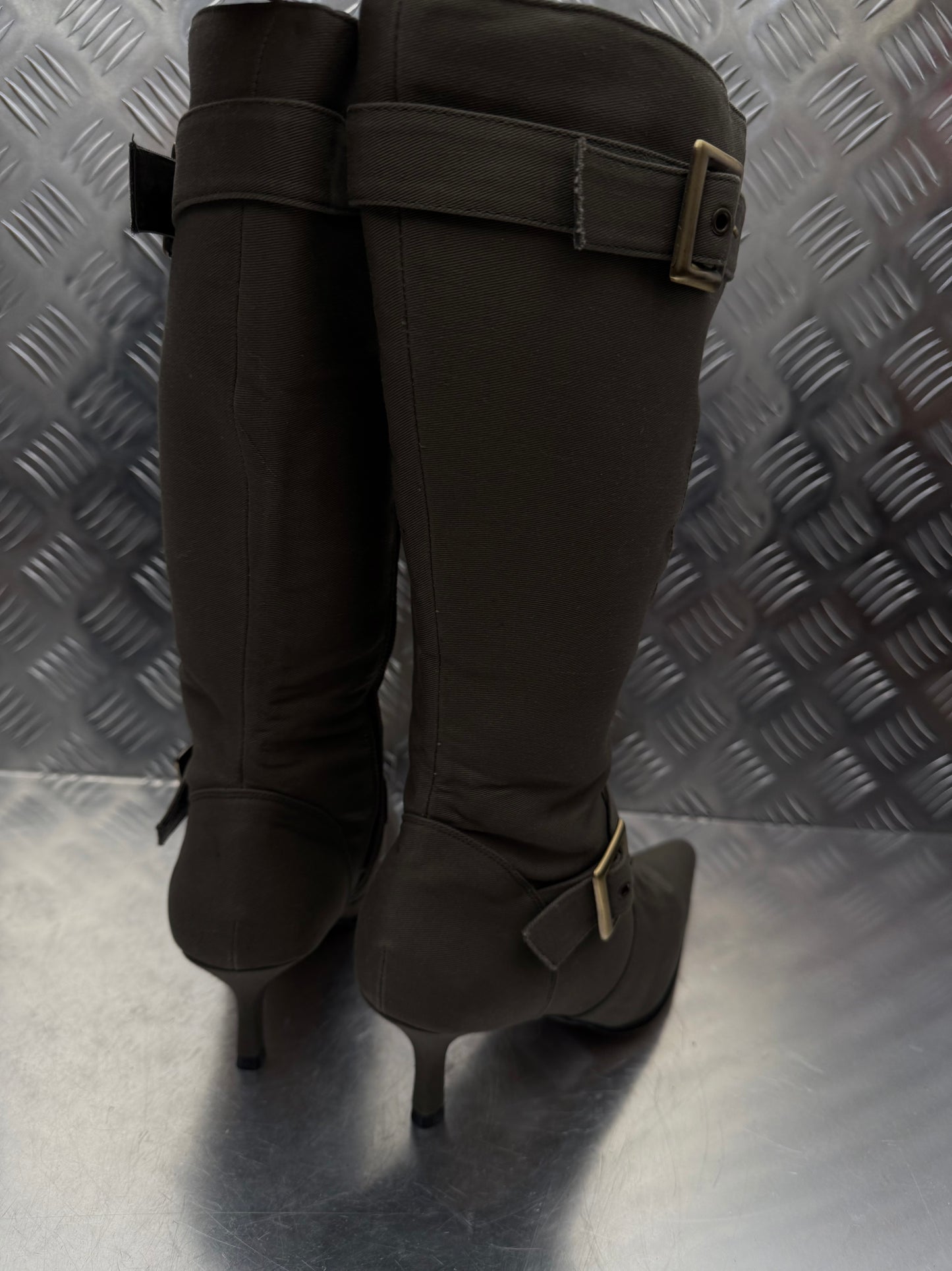 Textile moto style boots TWINKLING GLOBAL