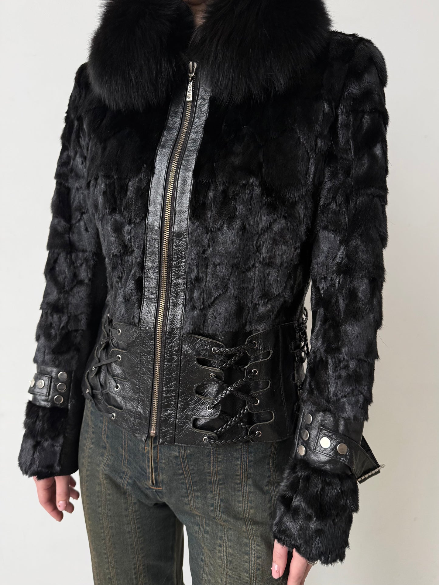 Vintage Leather Jacket TWINKLING GLOBAL
